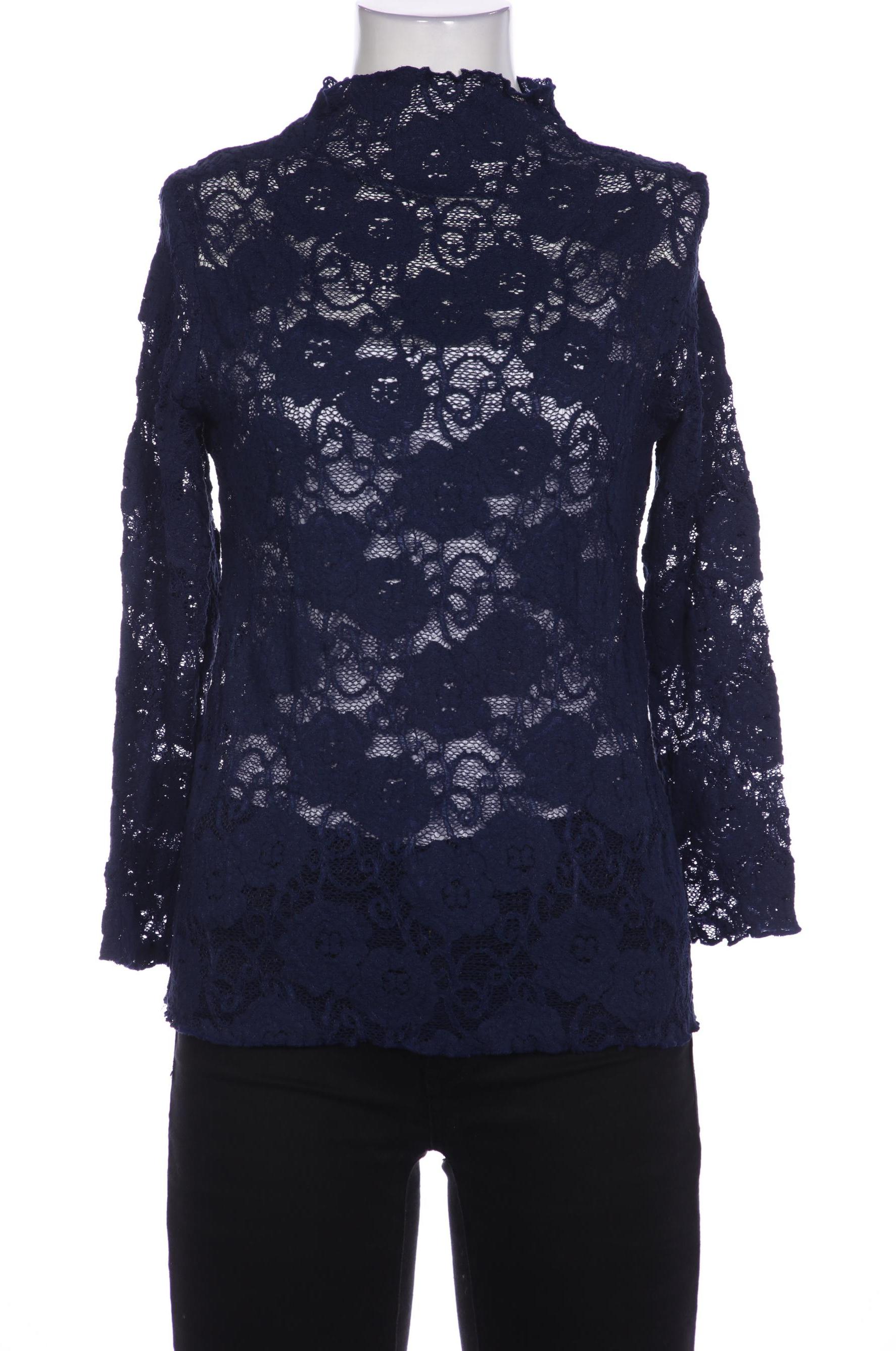 

Evelin Brandt Berlin Damen Langarmshirt, marineblau, Gr. 38