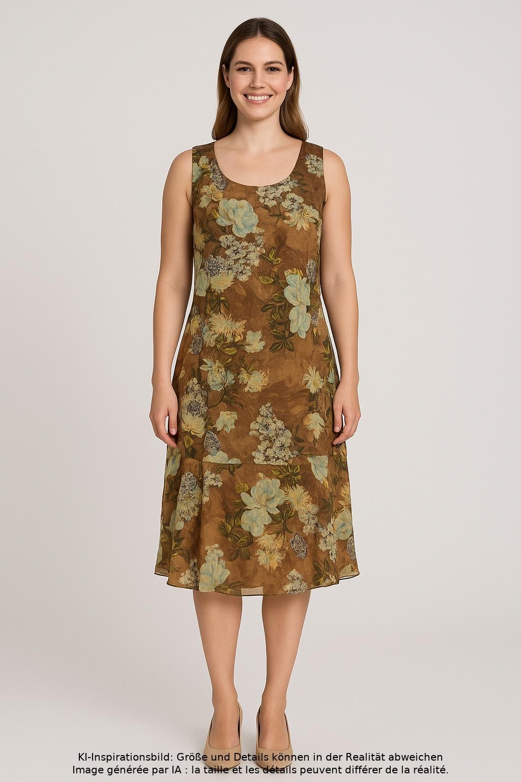 

Evelin Brandt Berlin Damen Kleid, mehrfarbig, Gr. 38