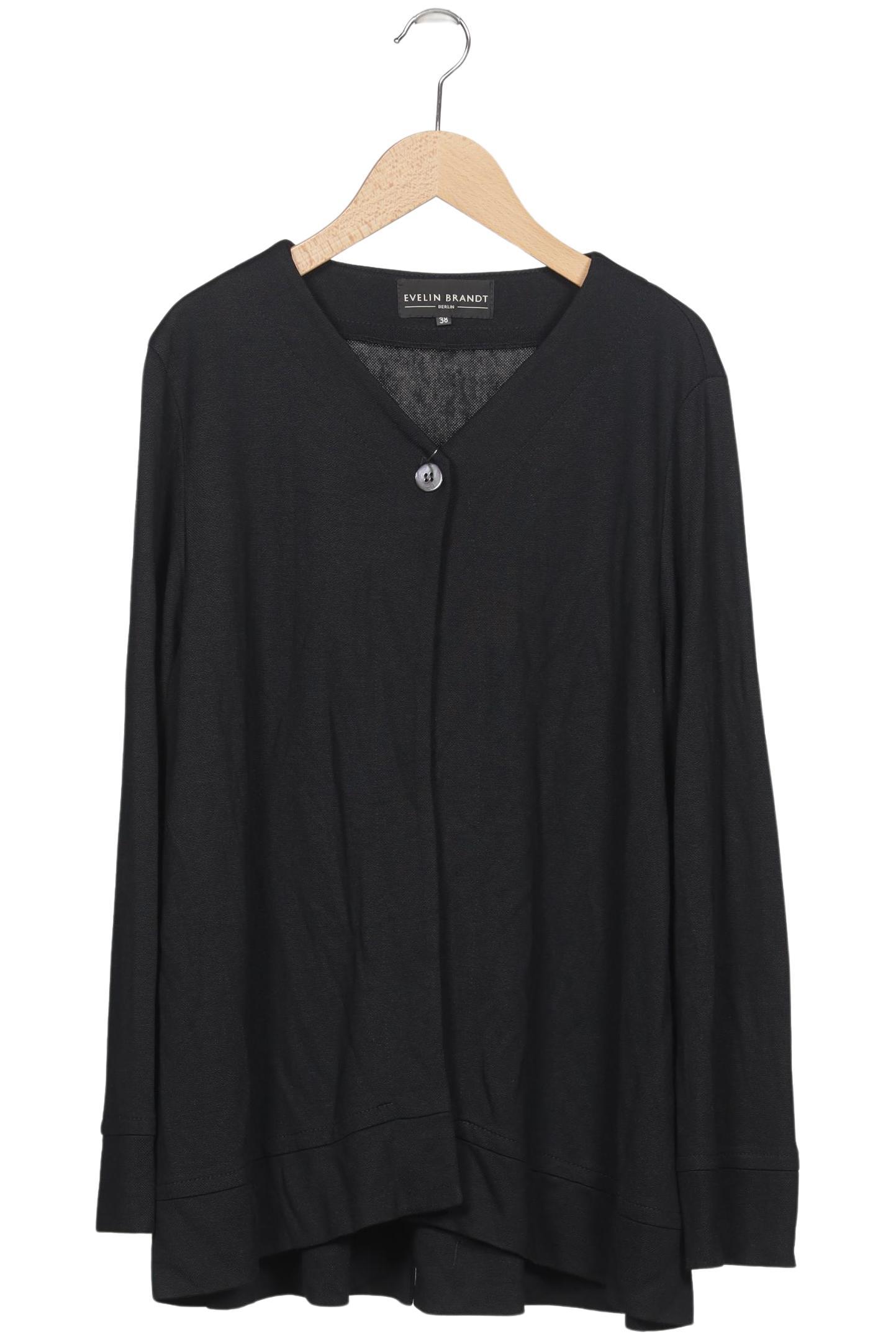 

Evelin Brandt Berlin Damen Strickjacke, schwarz, Gr. 38