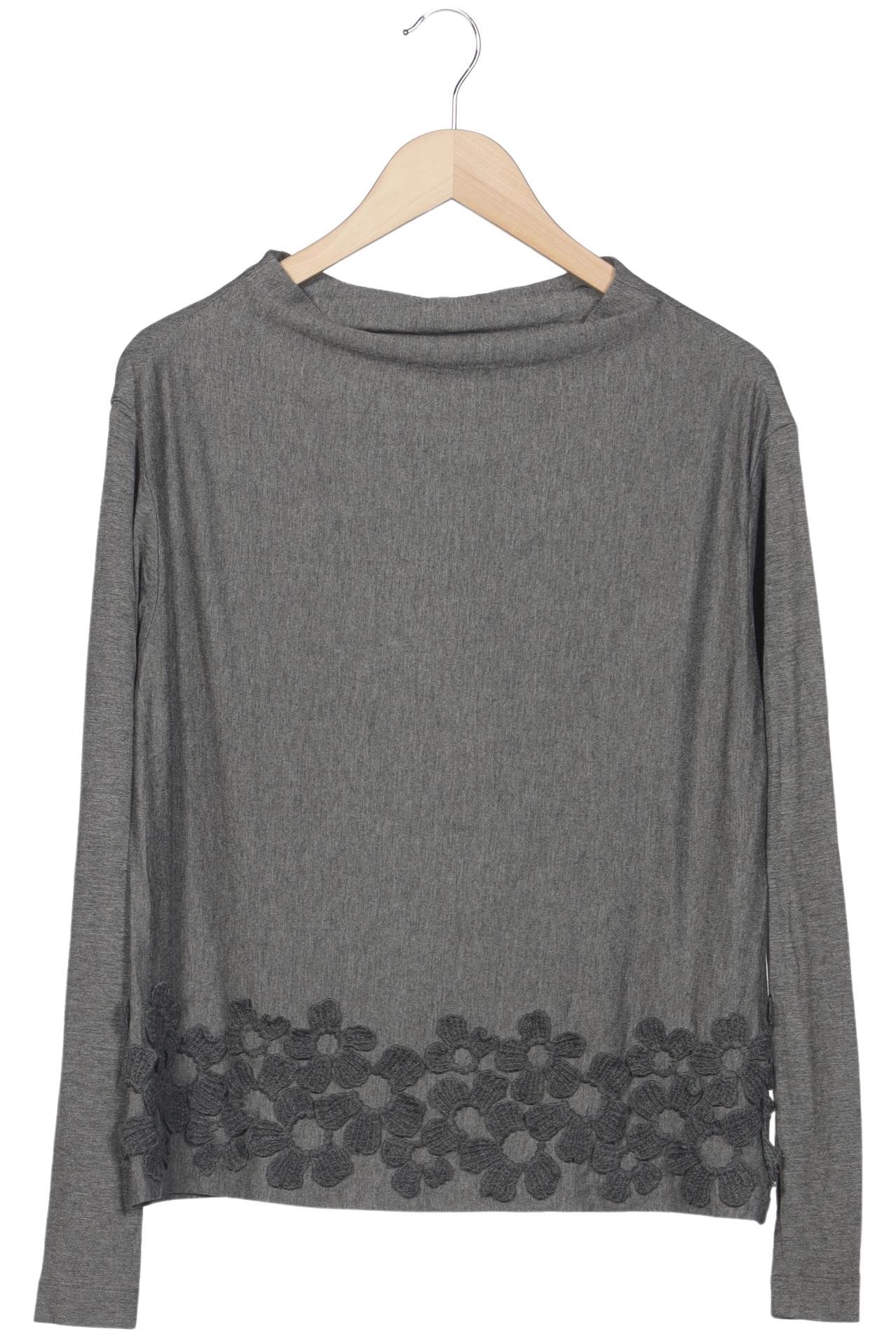 

Evelin Brandt Berlin Damen Langarmshirt, grau, Gr. 38