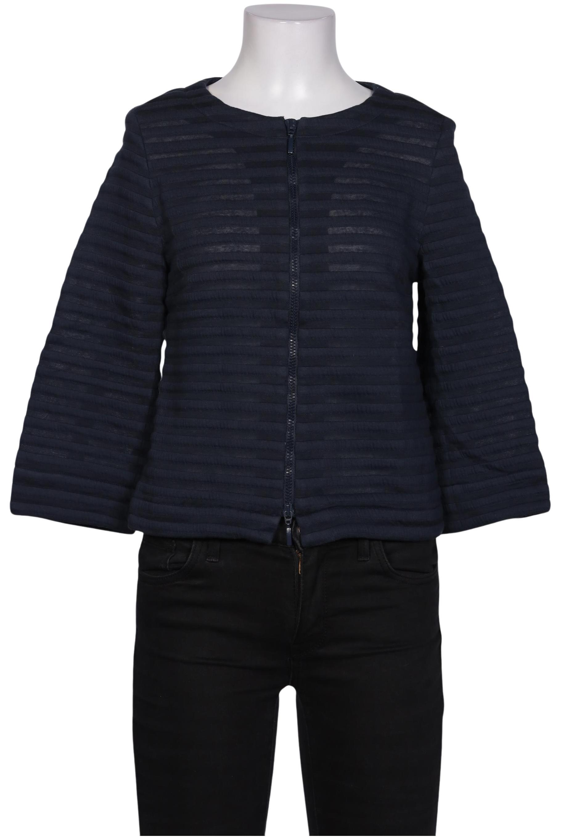 

Evelin Brandt Berlin Damen Strickjacke, marineblau, Gr. 34