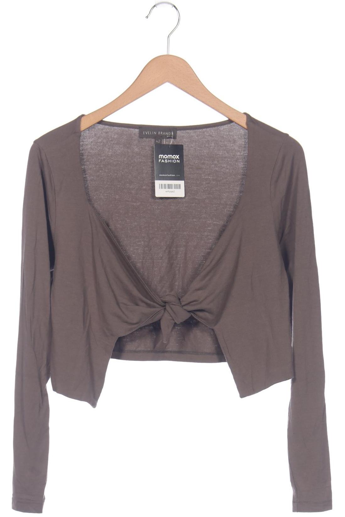 

Evelin Brandt Berlin Damen Strickjacke, braun, Gr. 42