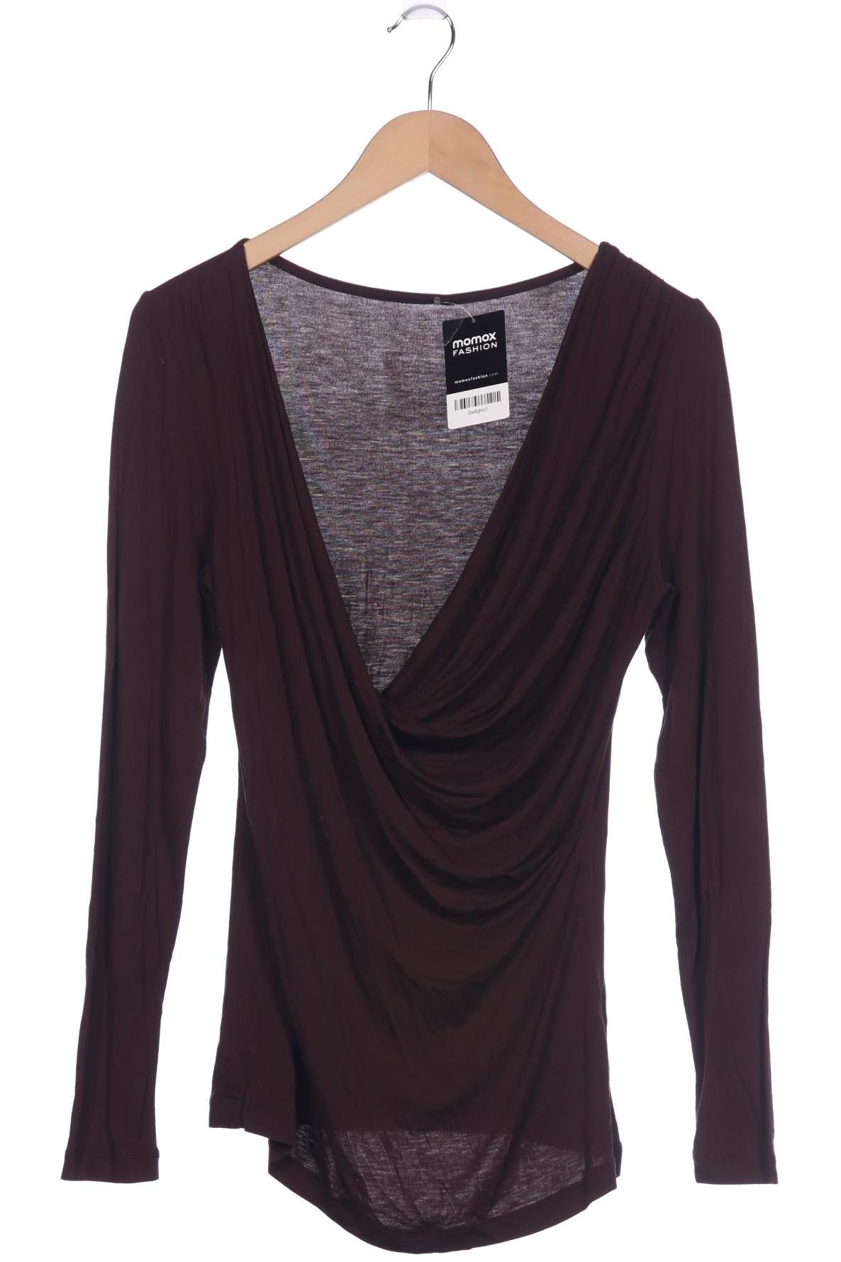 

Evelin Brandt Berlin Damen Langarmshirt, braun, Gr. 36