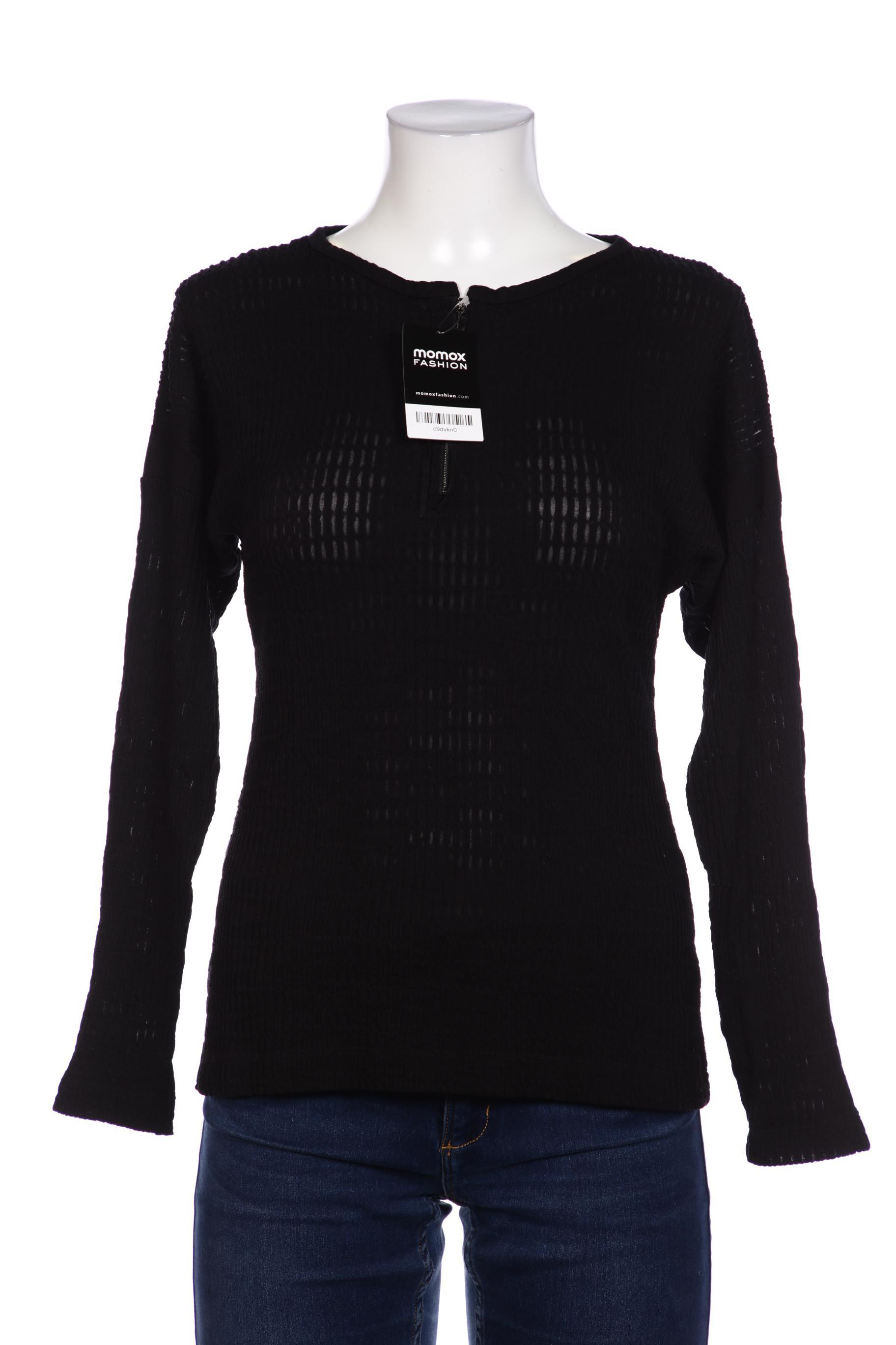 

Evelin Brandt Berlin Damen Langarmshirt, schwarz, Gr. 40