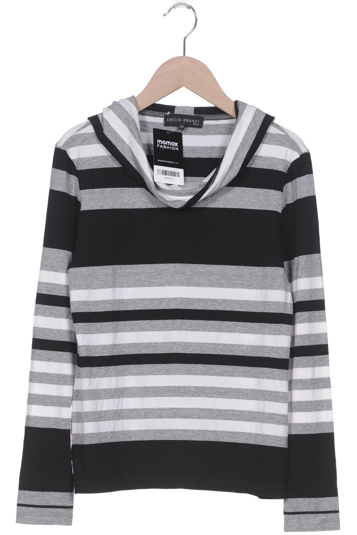 

Evelin Brandt Berlin Damen Langarmshirt, grau, Gr. 38