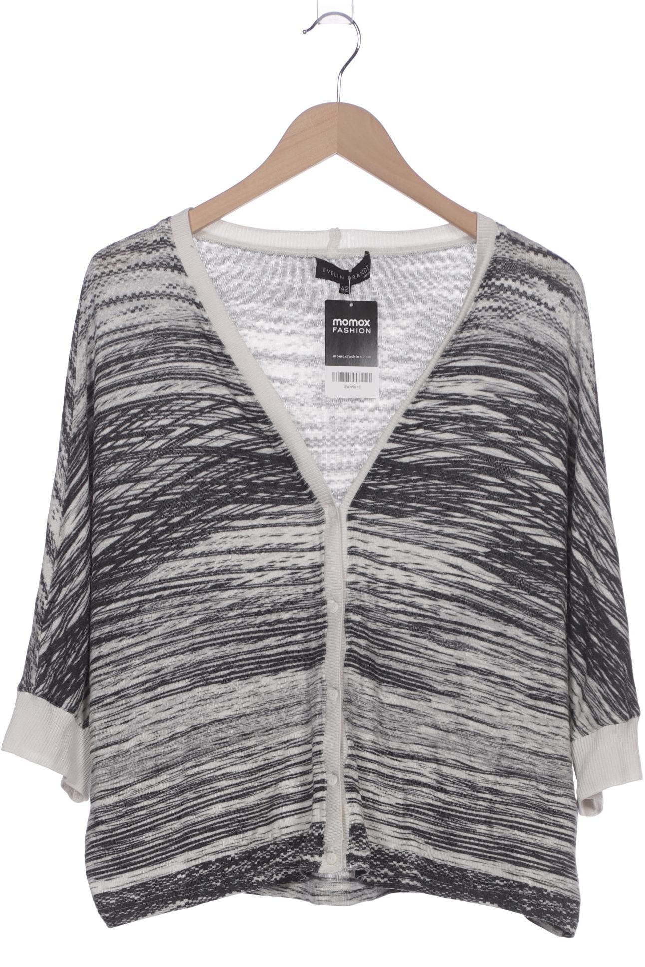 

Evelin Brandt Berlin Damen Strickjacke, grau, Gr. 42