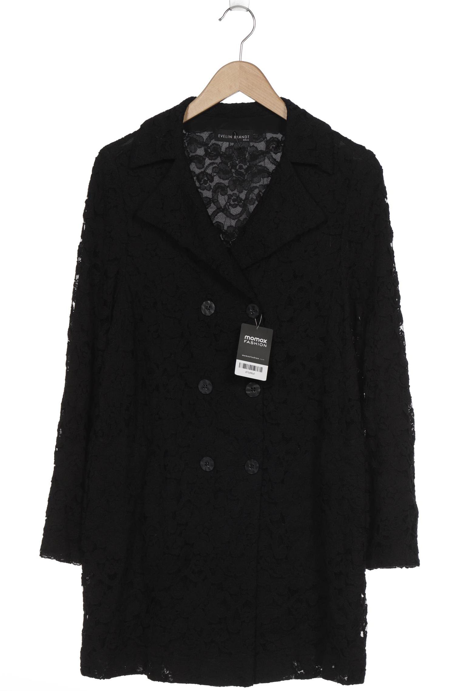 

Evelin Brandt Berlin Damen Mantel, schwarz, Gr. 38