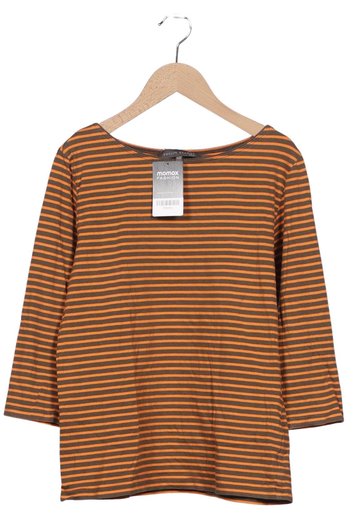 

Evelin Brandt Berlin Damen Langarmshirt, orange, Gr. 40