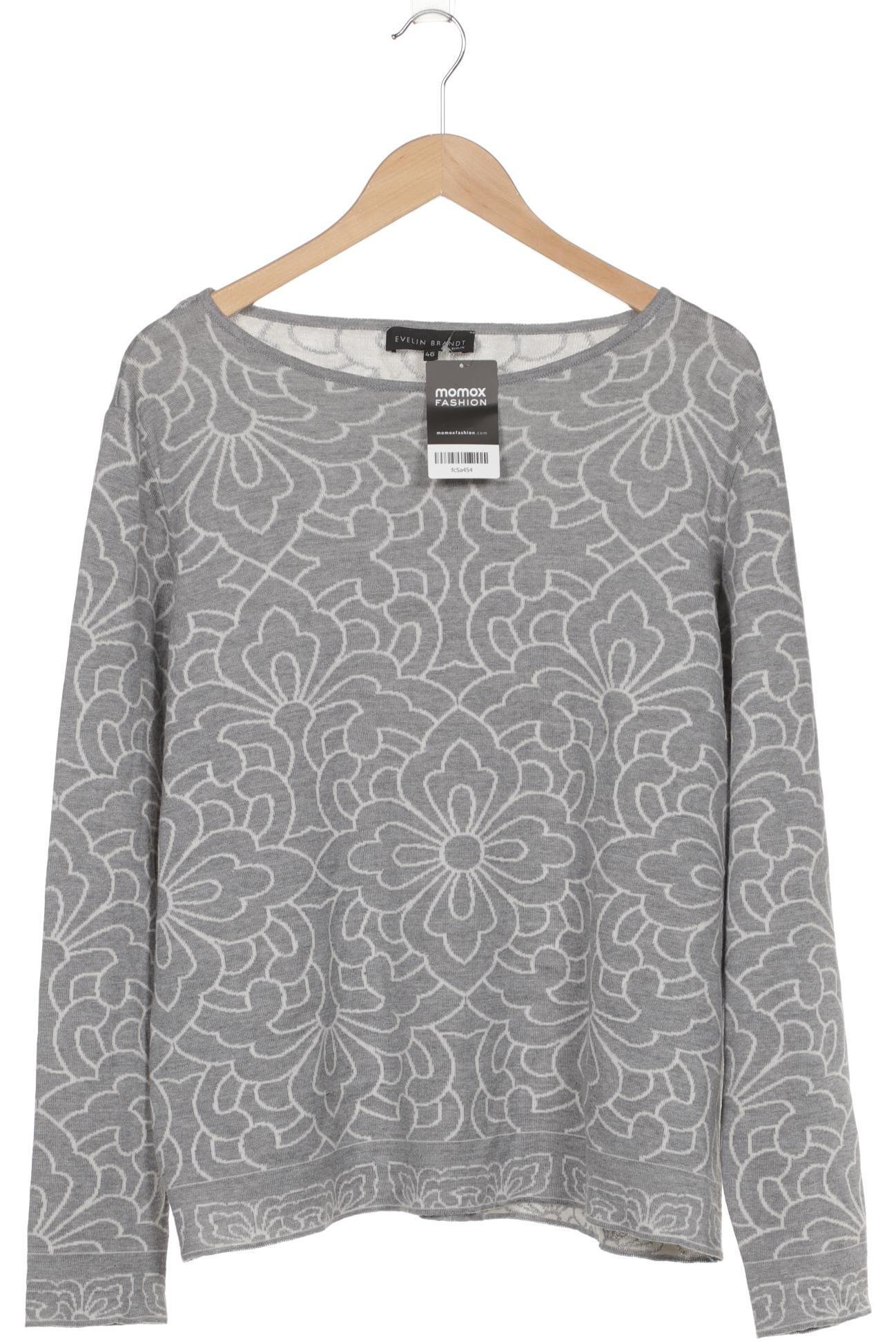

Evelin Brandt Berlin Damen Pullover, grau, Gr. 46