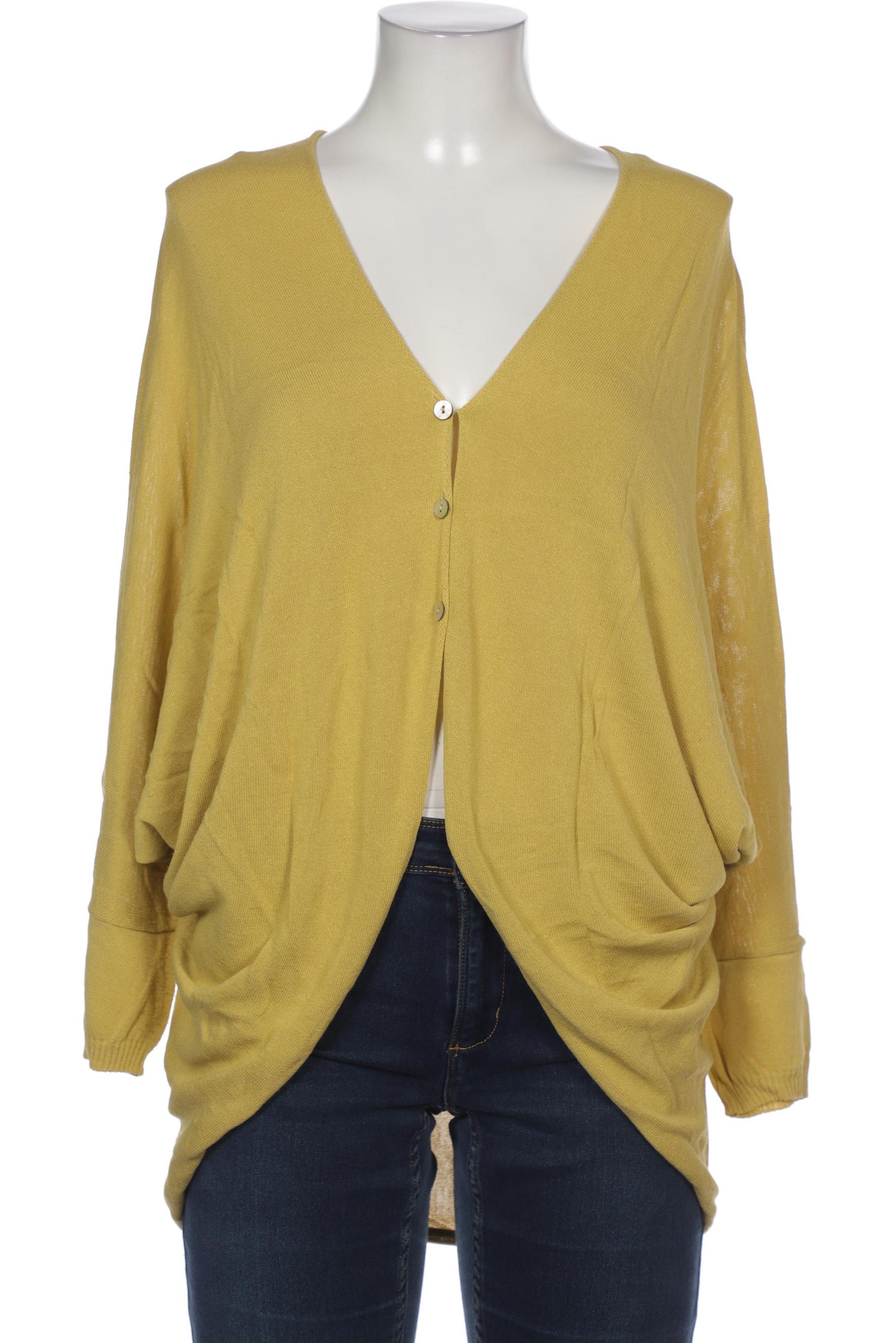 

EVELIN BRANDT BERLIN Damen Strickjacke, gelb