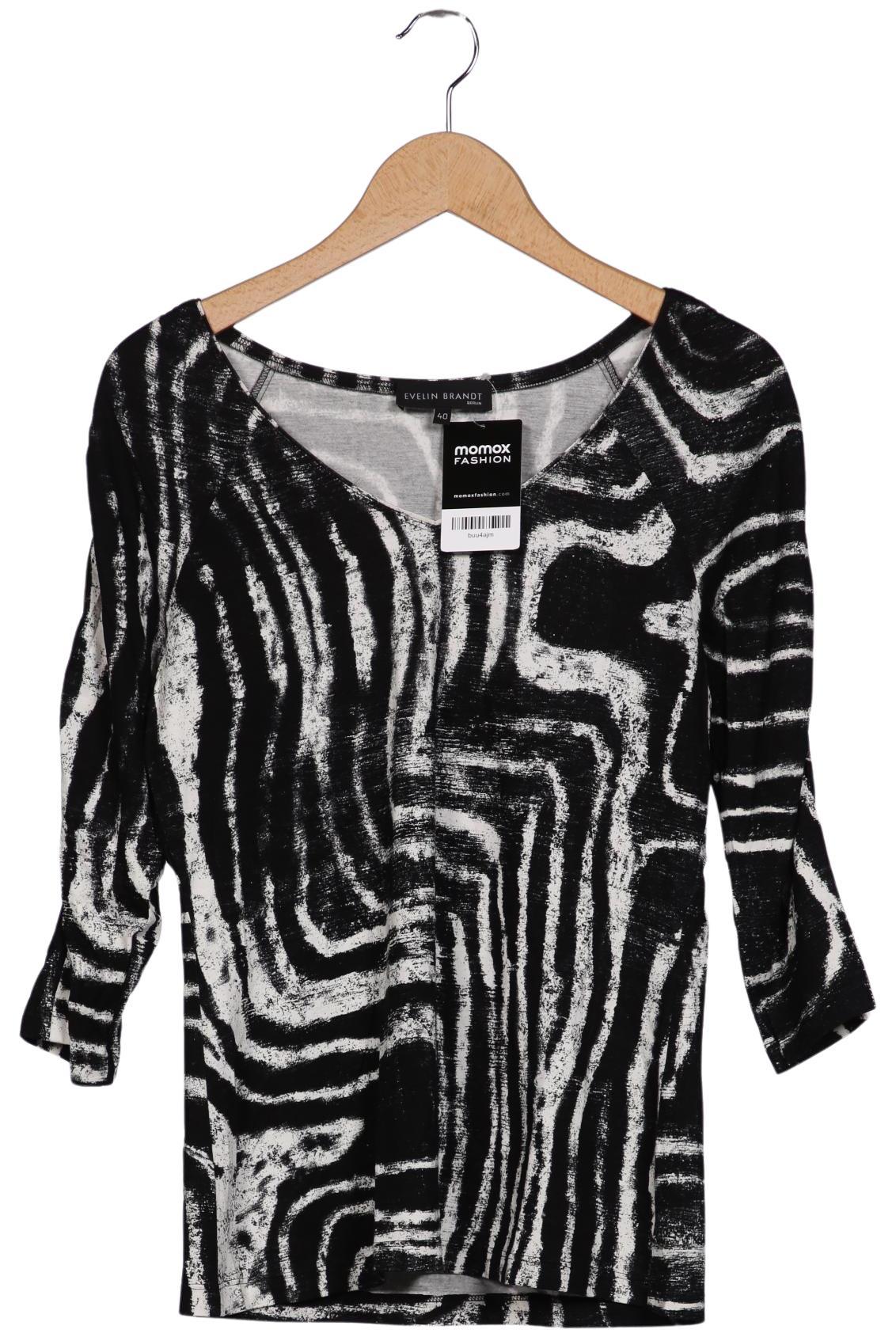 

Evelin Brandt Berlin Damen Langarmshirt, mehrfarbig, Gr. 40