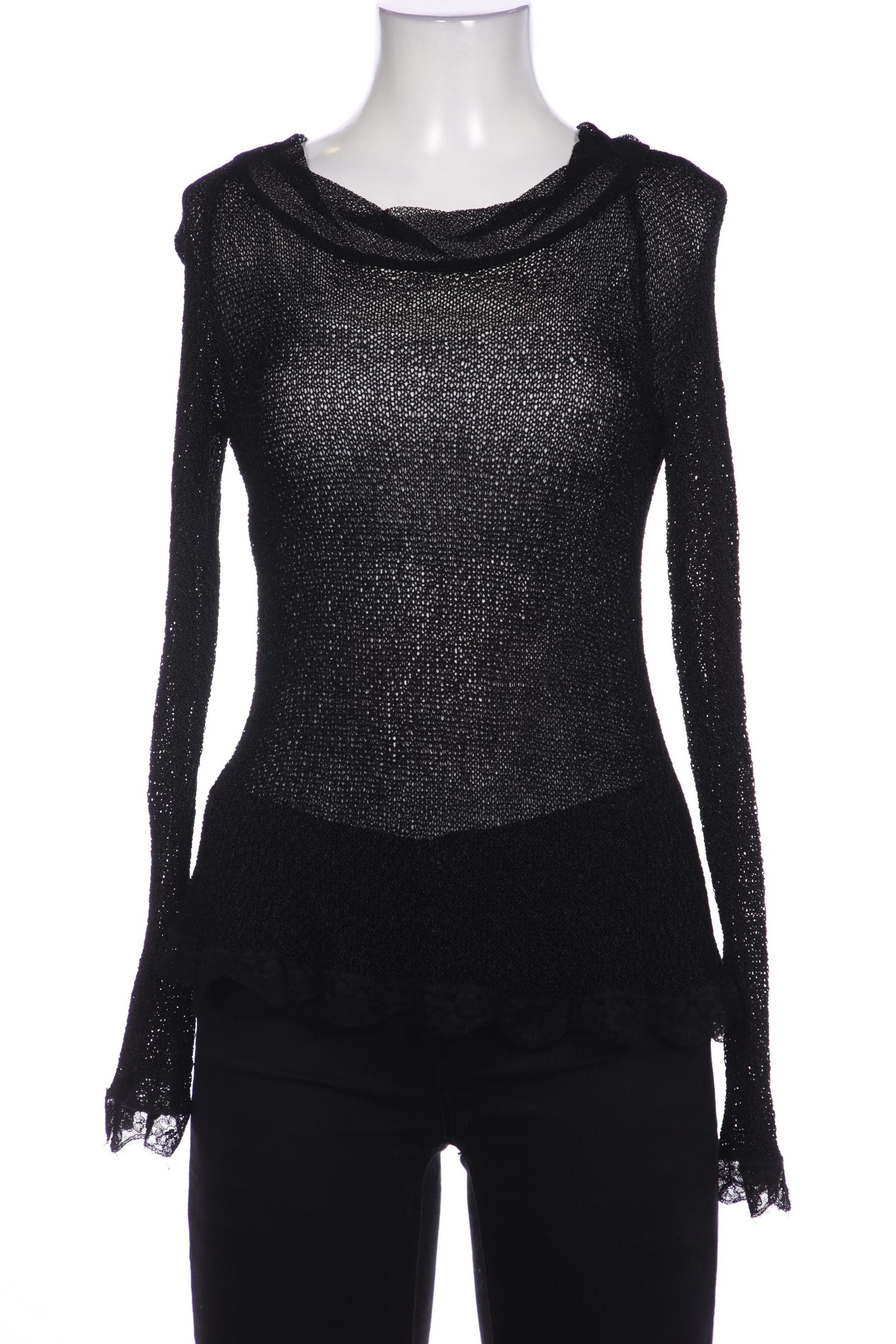 

Evelin Brandt Berlin Damen Langarmshirt, schwarz, Gr. 38