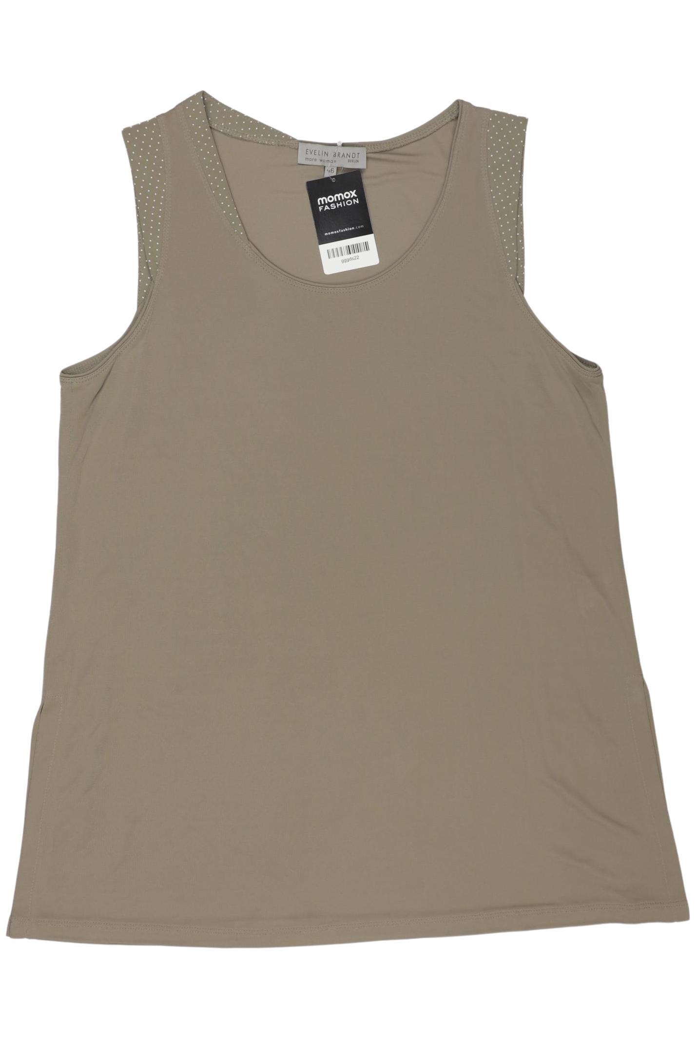 

Evelin Brandt Berlin Damen Top, beige, Gr. 46