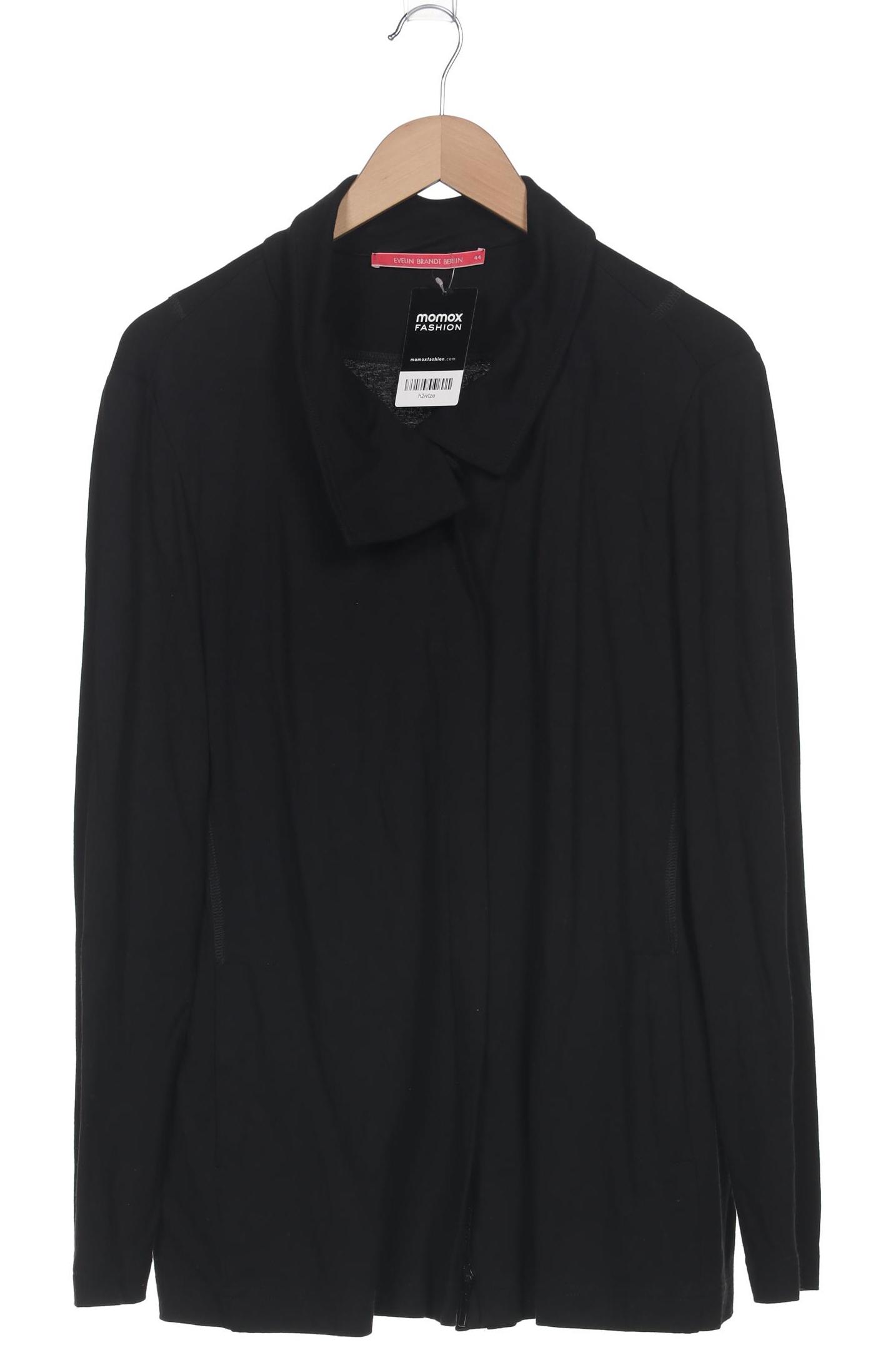

Evelin Brandt Berlin Damen Strickjacke, schwarz, Gr. 44