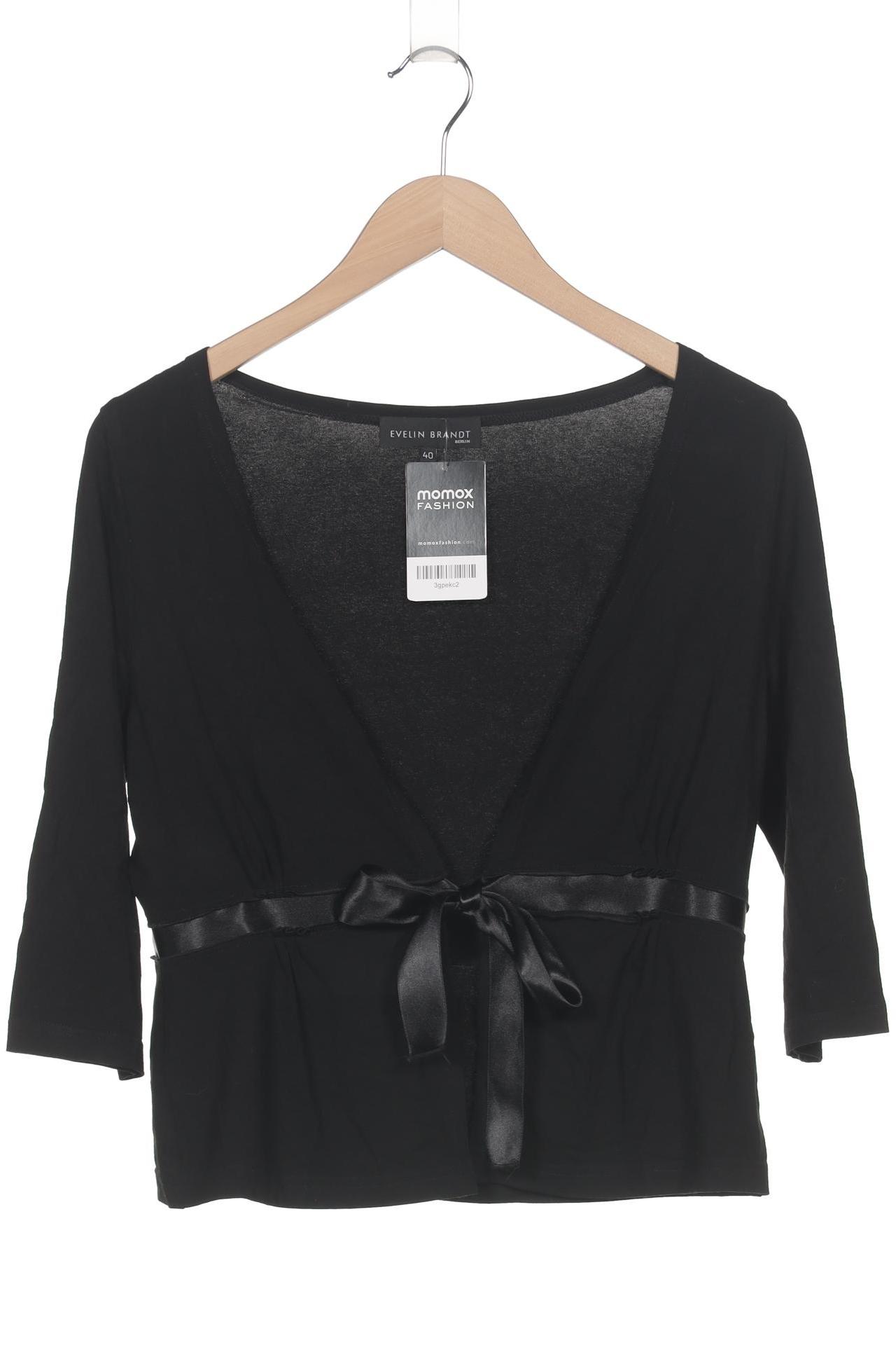 

Evelin Brandt Berlin Damen Strickjacke, schwarz, Gr. 40