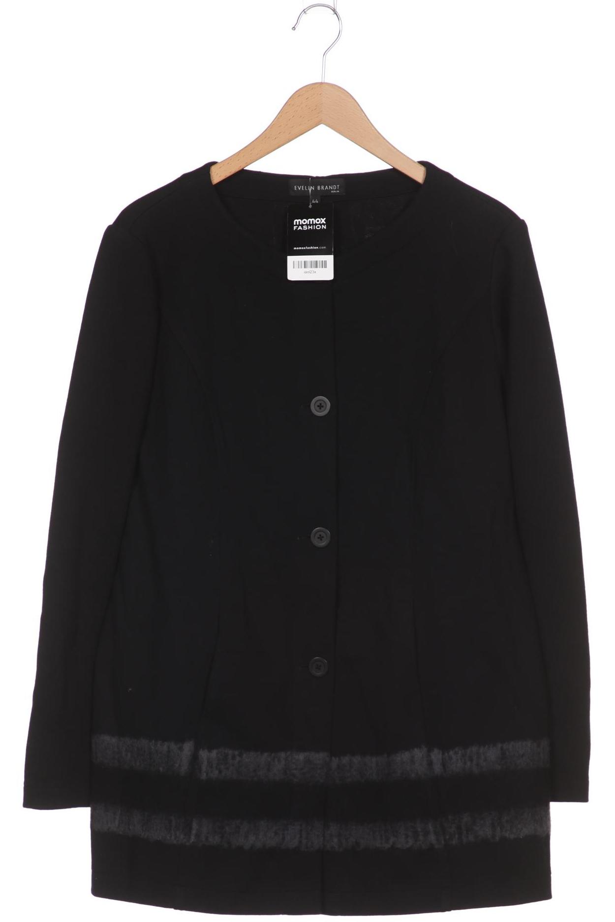 

Evelin Brandt Berlin Damen Strickjacke, schwarz, Gr. 44