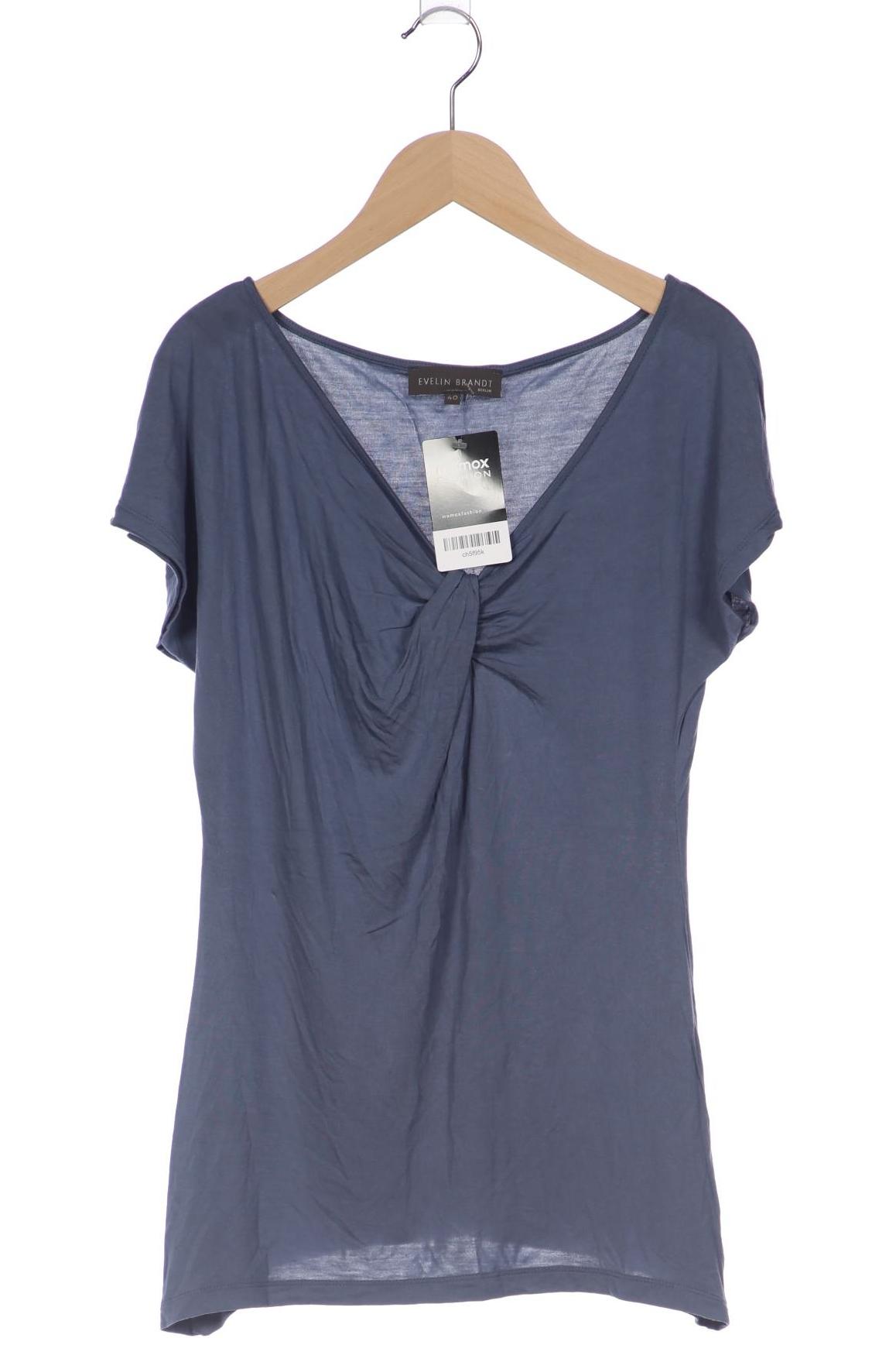 

Evelin Brandt Berlin Damen T-Shirt, blau, Gr. 40