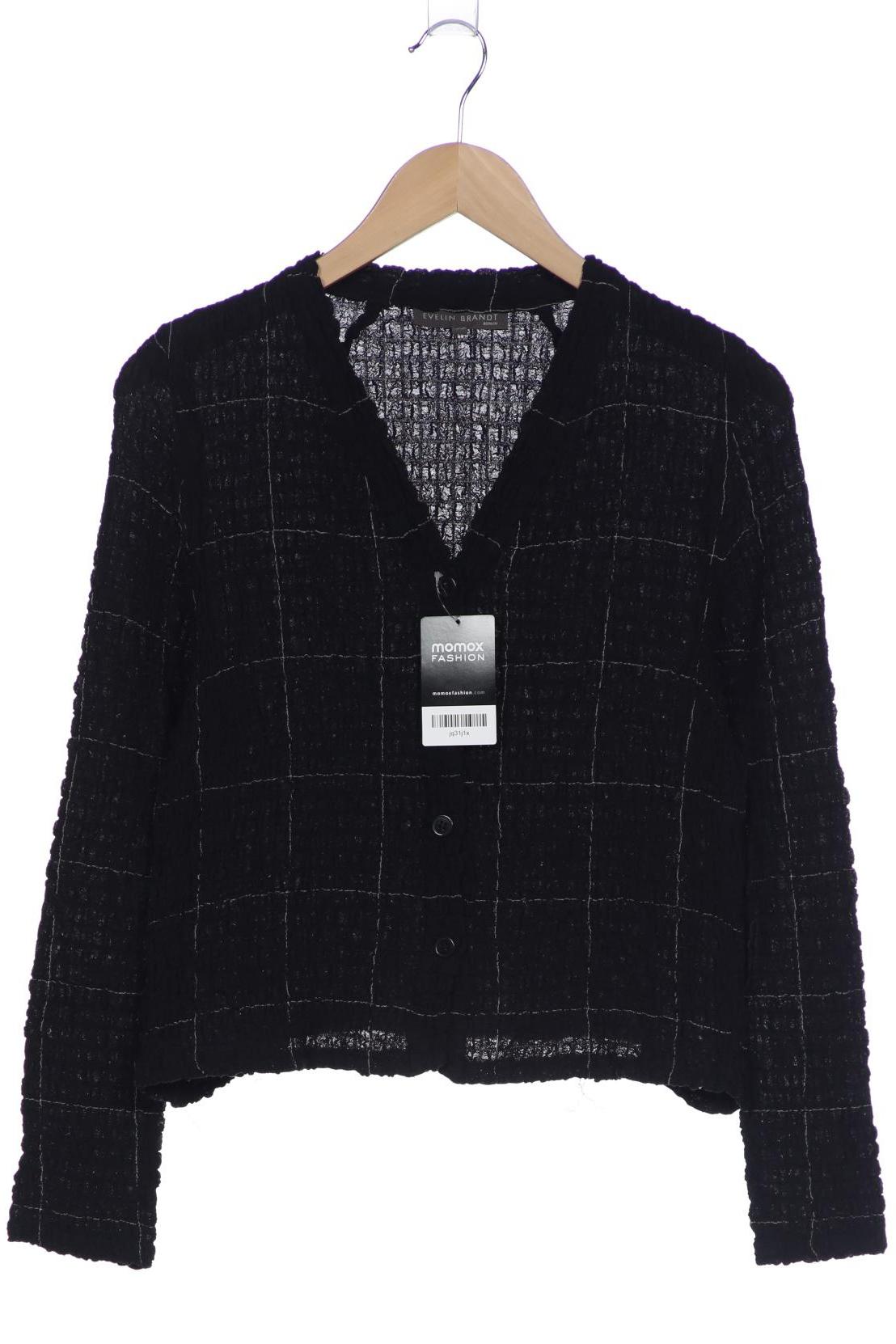 

Evelin Brandt Berlin Damen Strickjacke, schwarz, Gr. 42