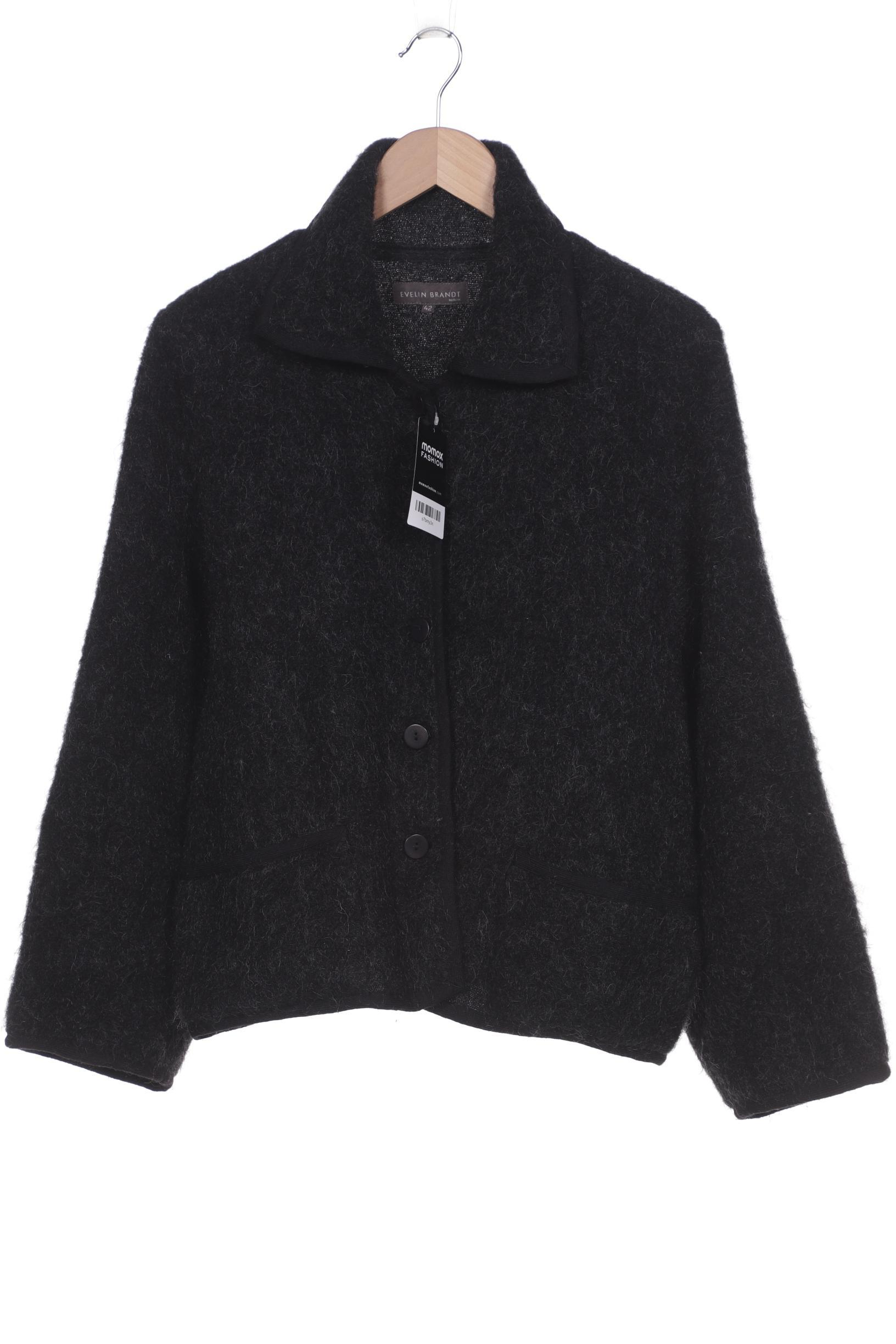 

Evelin Brandt Berlin Damen Strickjacke, schwarz, Gr. 42