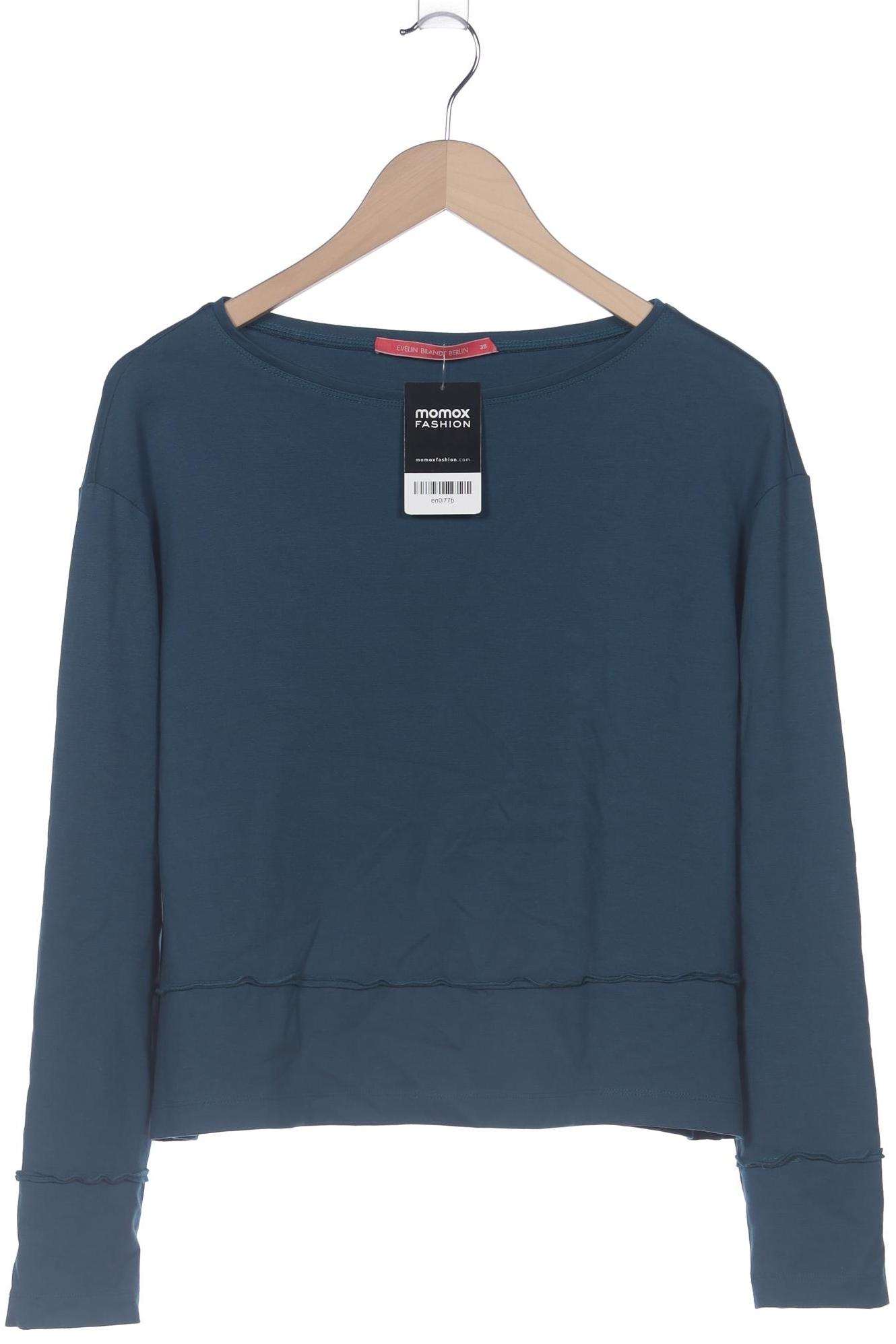 

Evelin Brandt Berlin Damen Langarmshirt, blau, Gr. 38