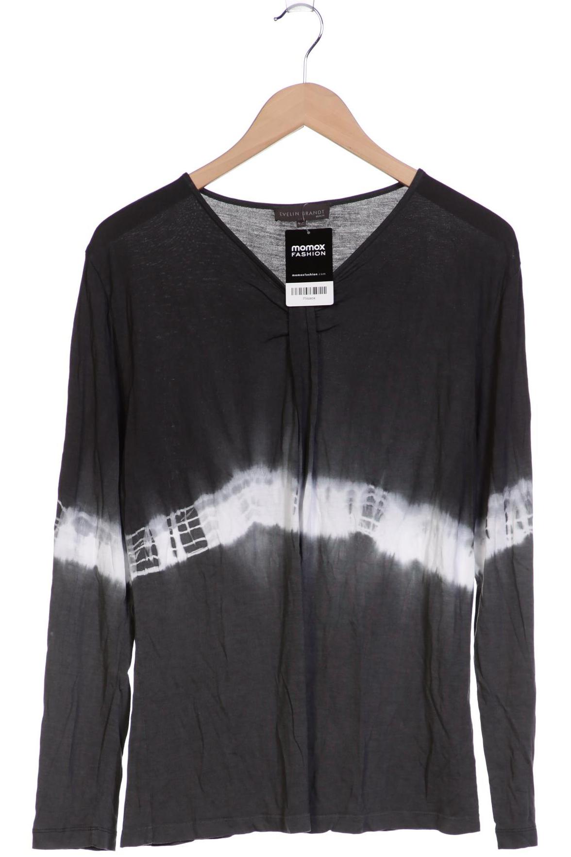 

Evelin Brandt Berlin Damen Langarmshirt, grau, Gr. 42