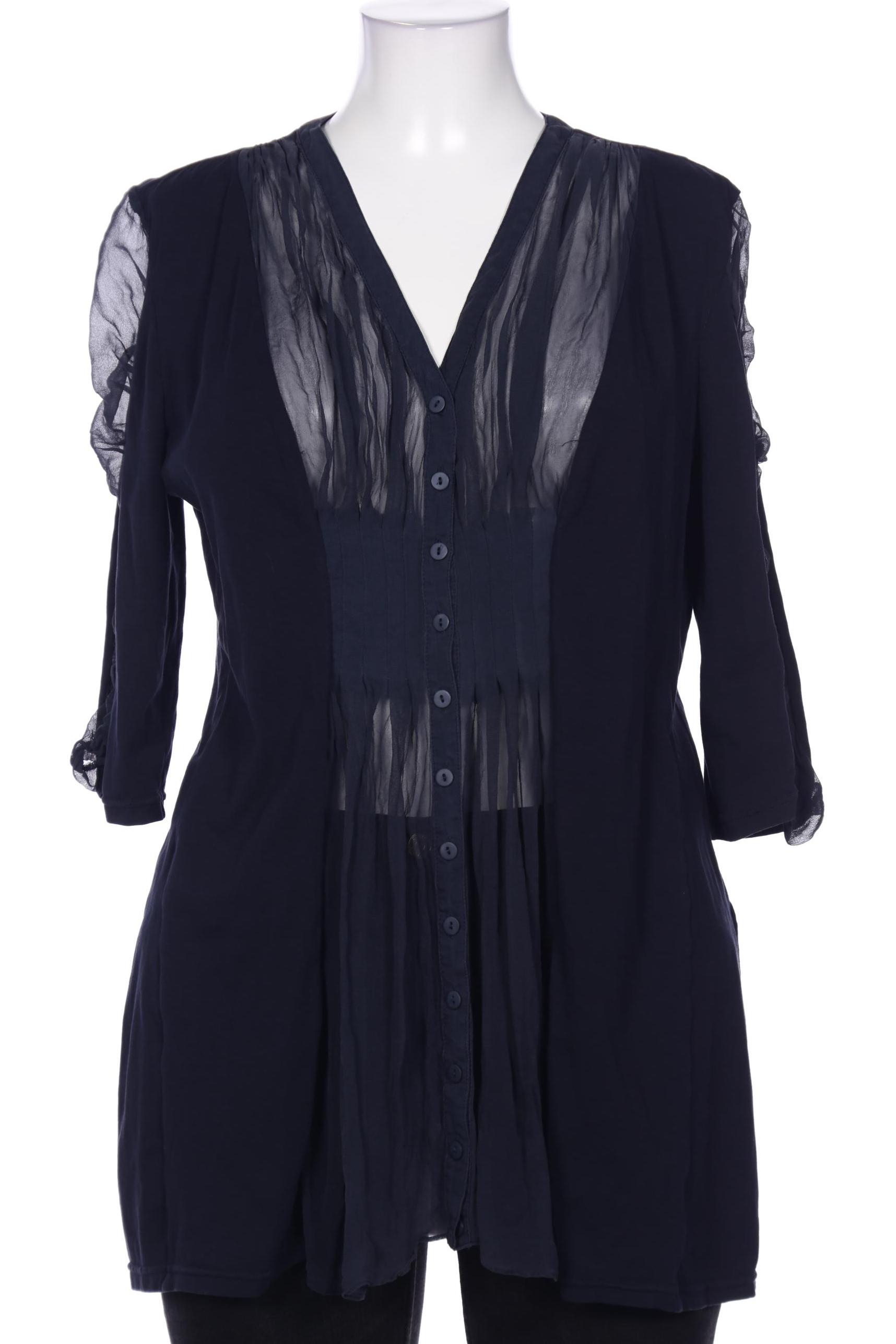 

Evelin Brandt Berlin Damen Bluse, marineblau, Gr. 44