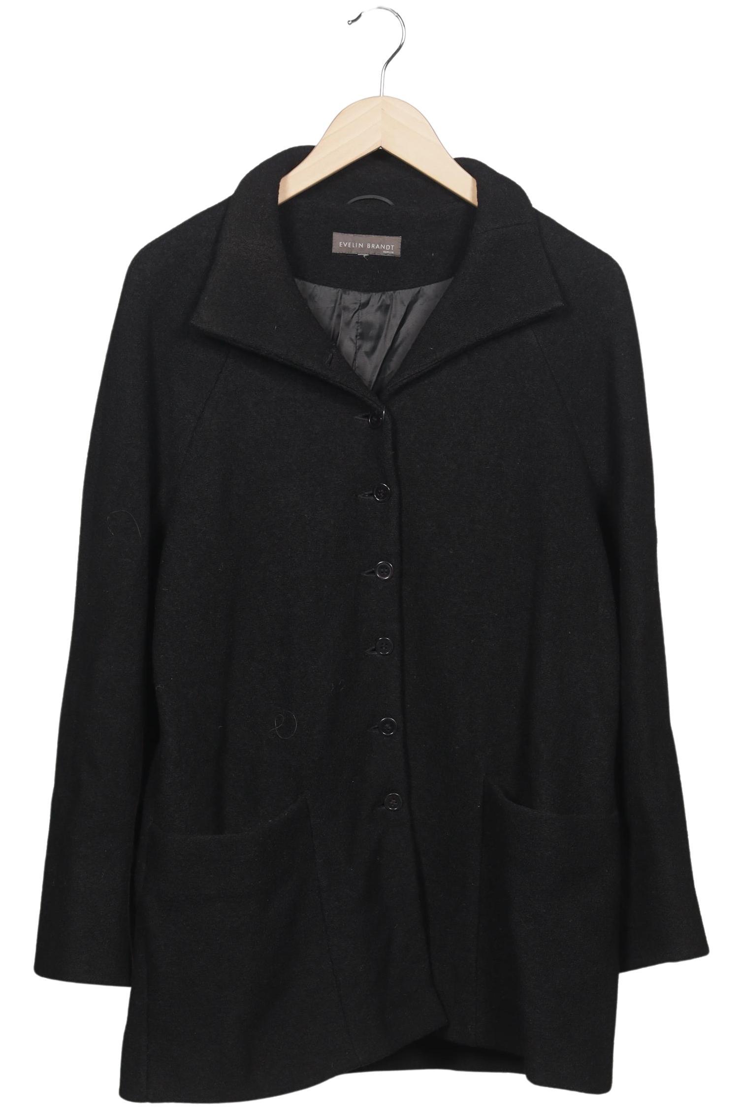 

Evelin Brandt Berlin Damen Mantel, schwarz, Gr. 44
