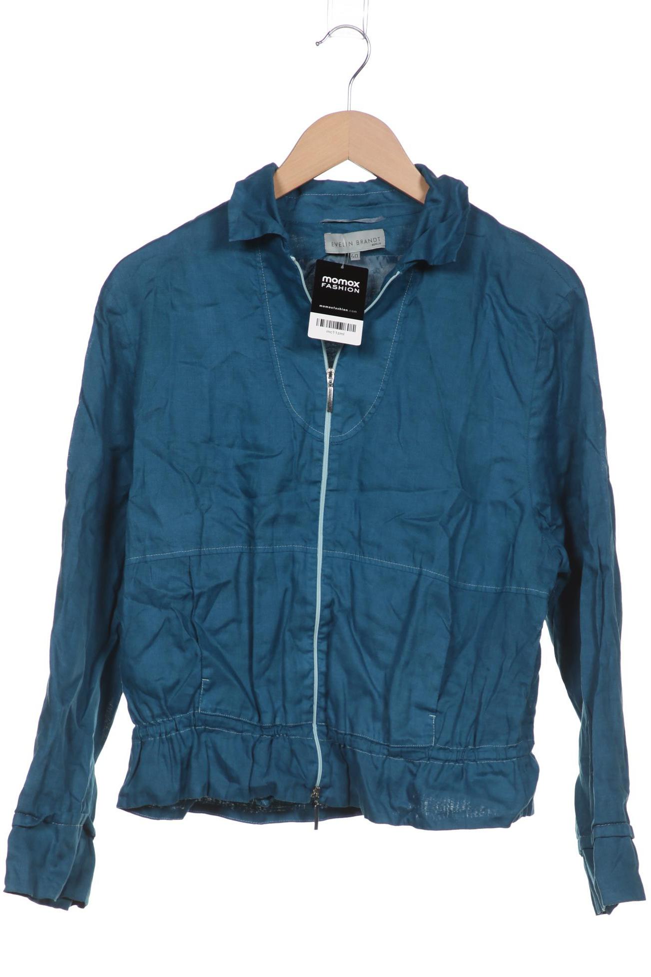 

Evelin Brandt Berlin Damen Jacke, blau, Gr. 40