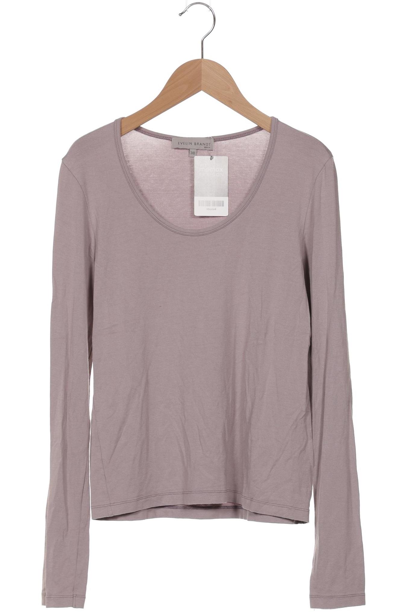 

Evelin Brandt Berlin Damen Langarmshirt, flieder, Gr. 38