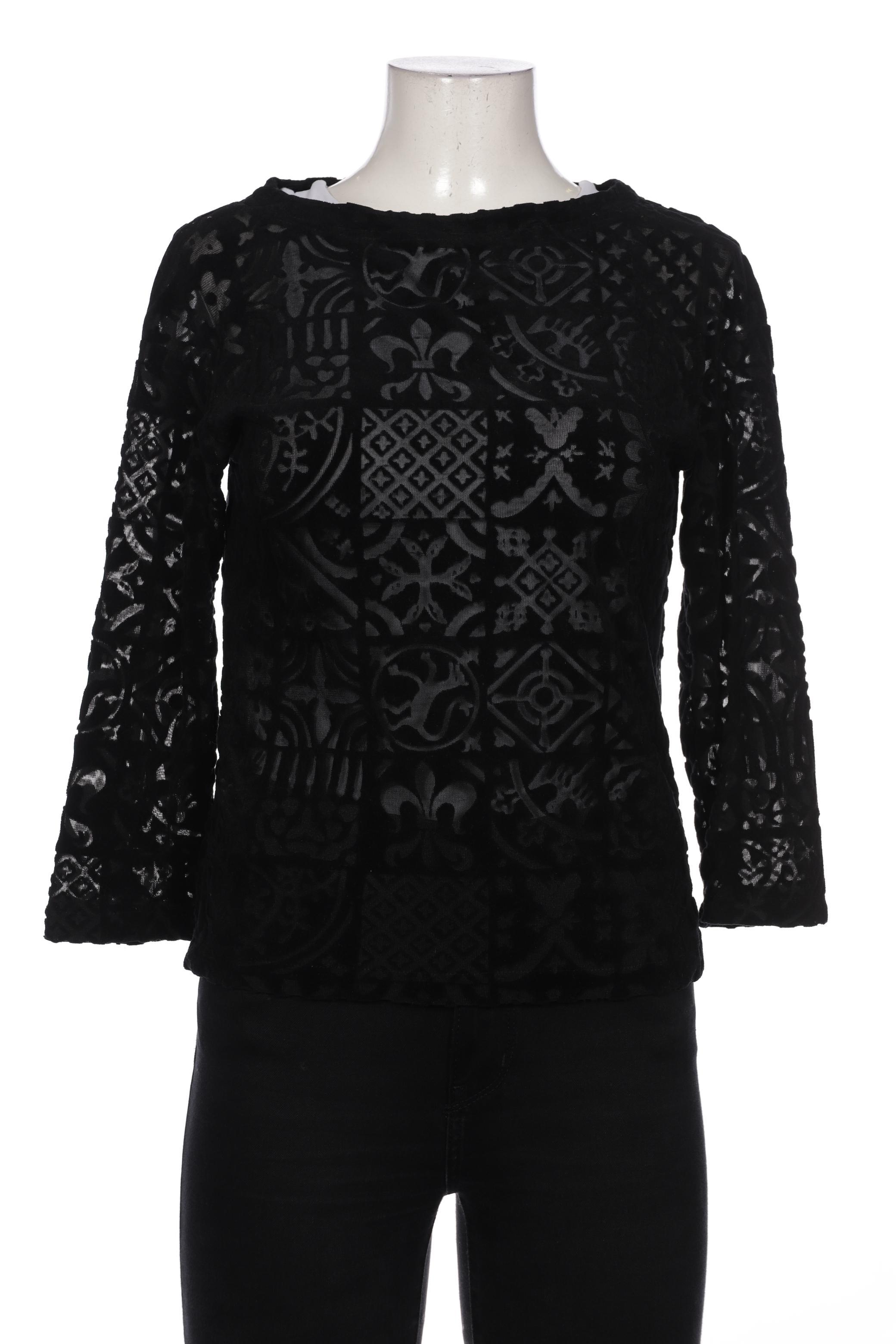 

Evelin Brandt Berlin Damen Langarmshirt, schwarz, Gr. 40