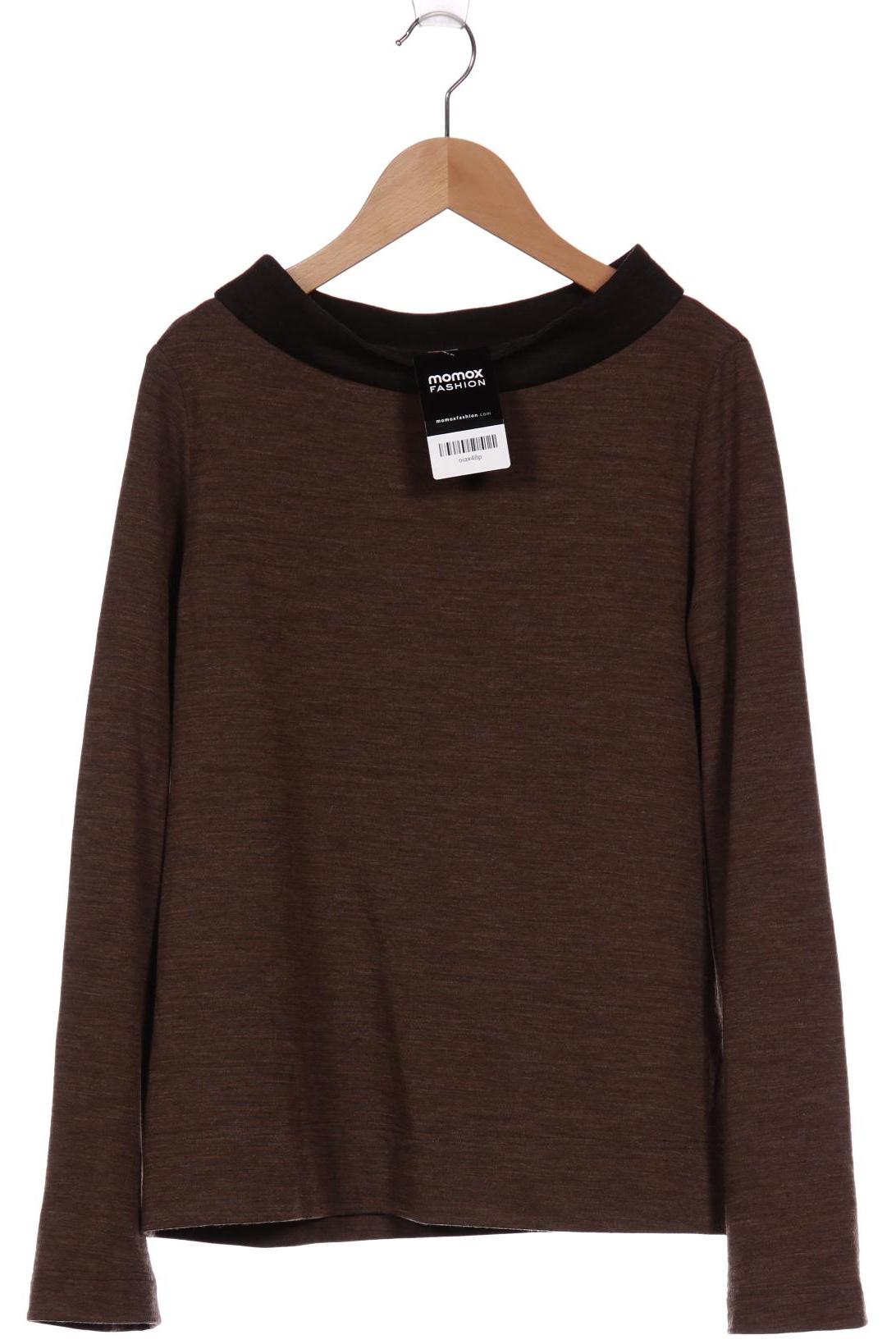 

Evelin Brandt Berlin Damen Langarmshirt, braun, Gr. 38