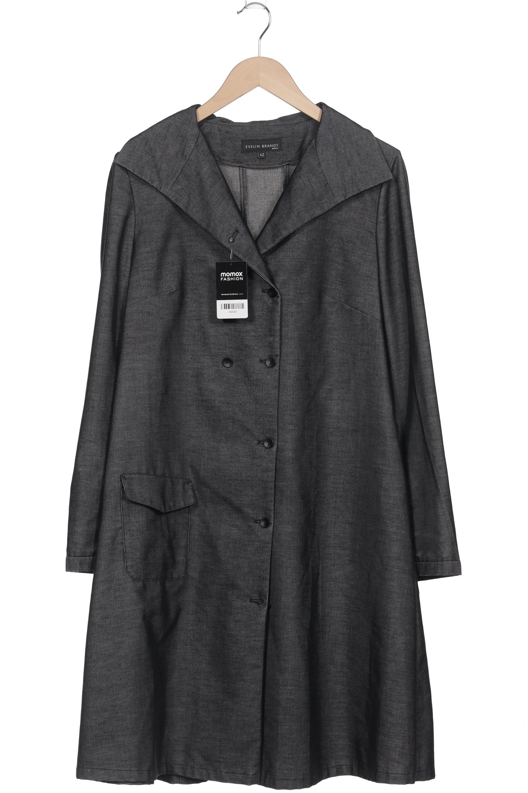 

Evelin Brandt Berlin Damen Mantel, grau, Gr. 42