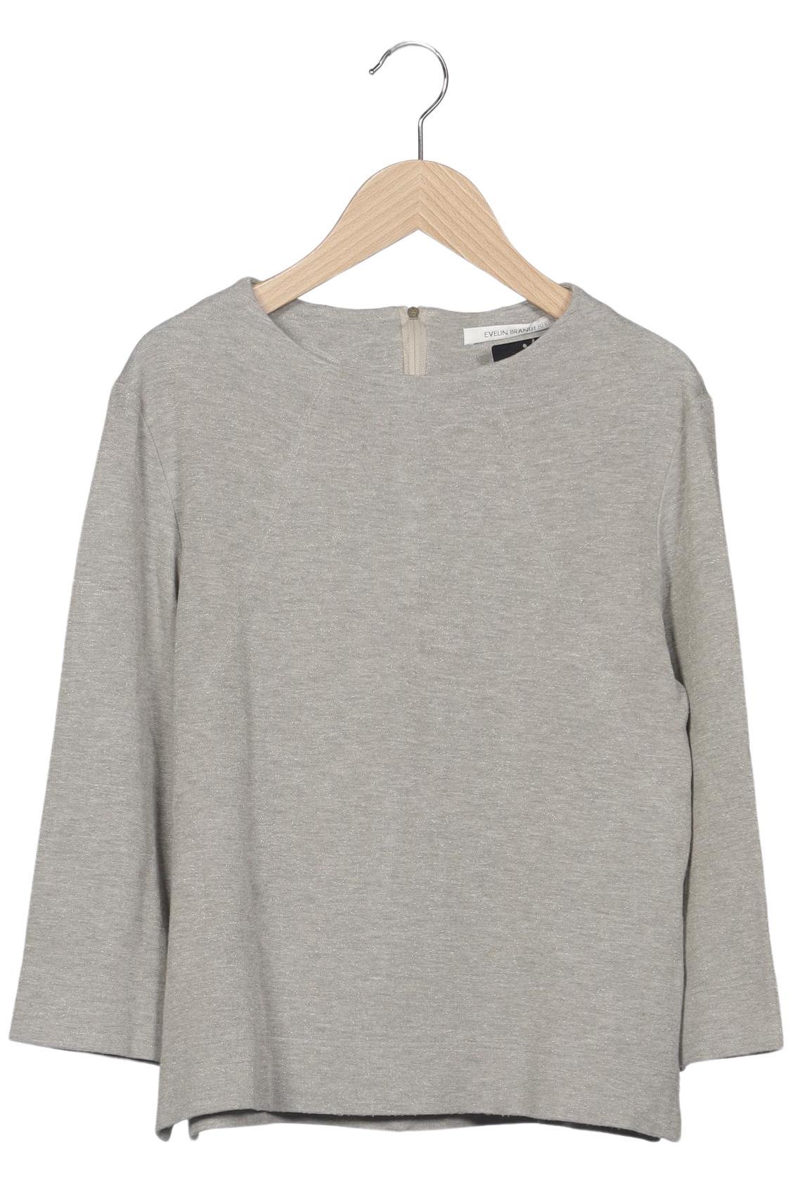 

Evelin Brandt Berlin Damen Langarmshirt, grau, Gr. 38