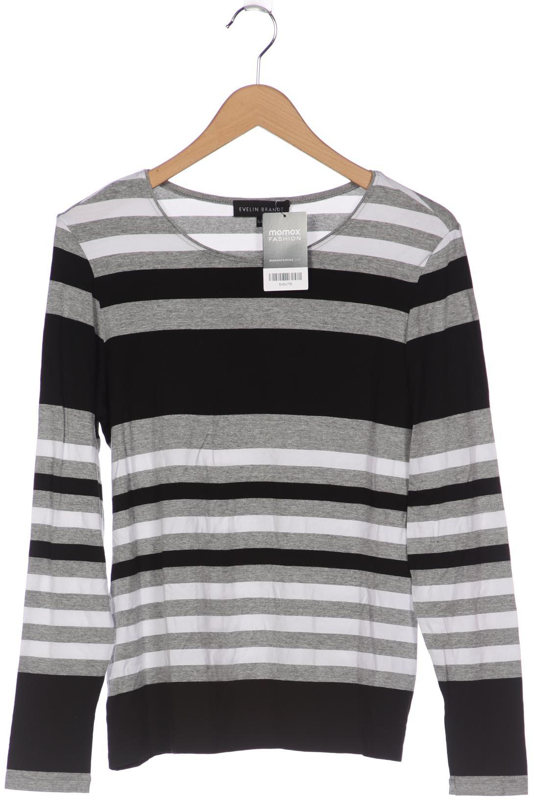 

Evelin Brandt Berlin Damen Langarmshirt, grau, Gr. 44