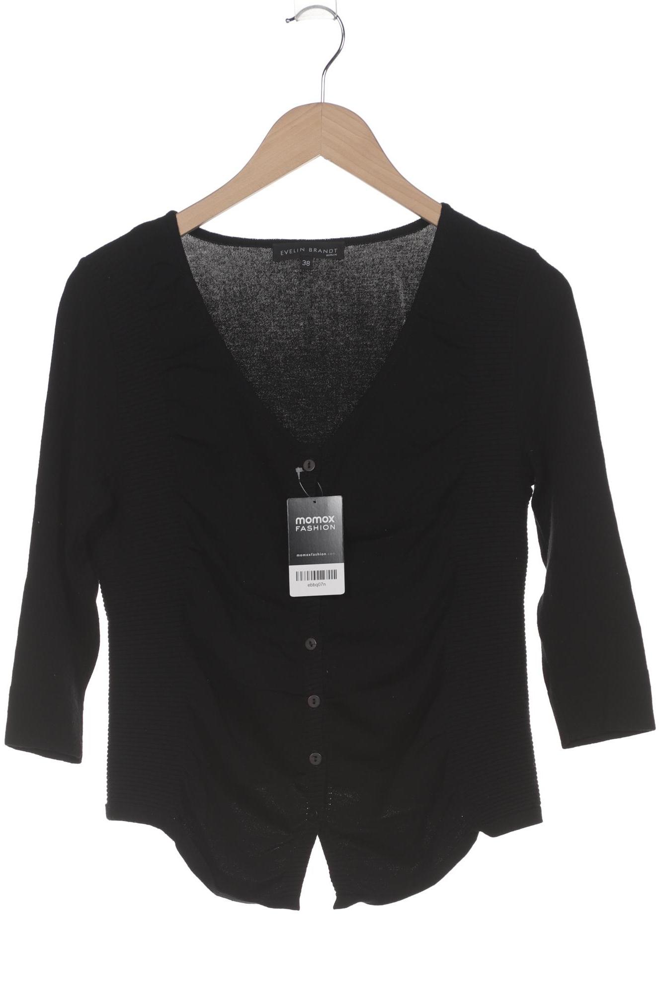 

Evelin Brandt Berlin Damen Strickjacke, schwarz, Gr. 38