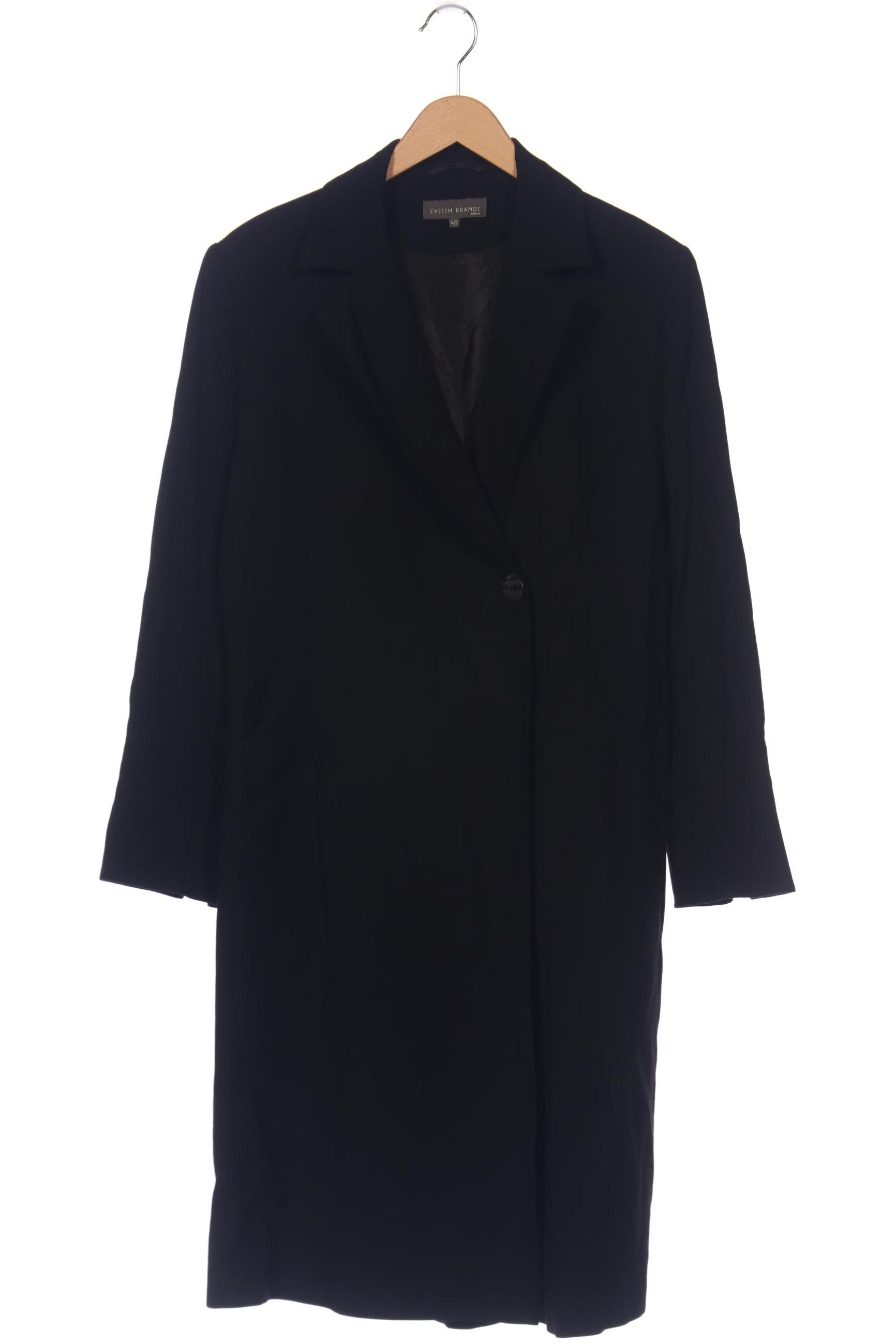 

Evelin Brandt Berlin Damen Mantel, schwarz, Gr. 40
