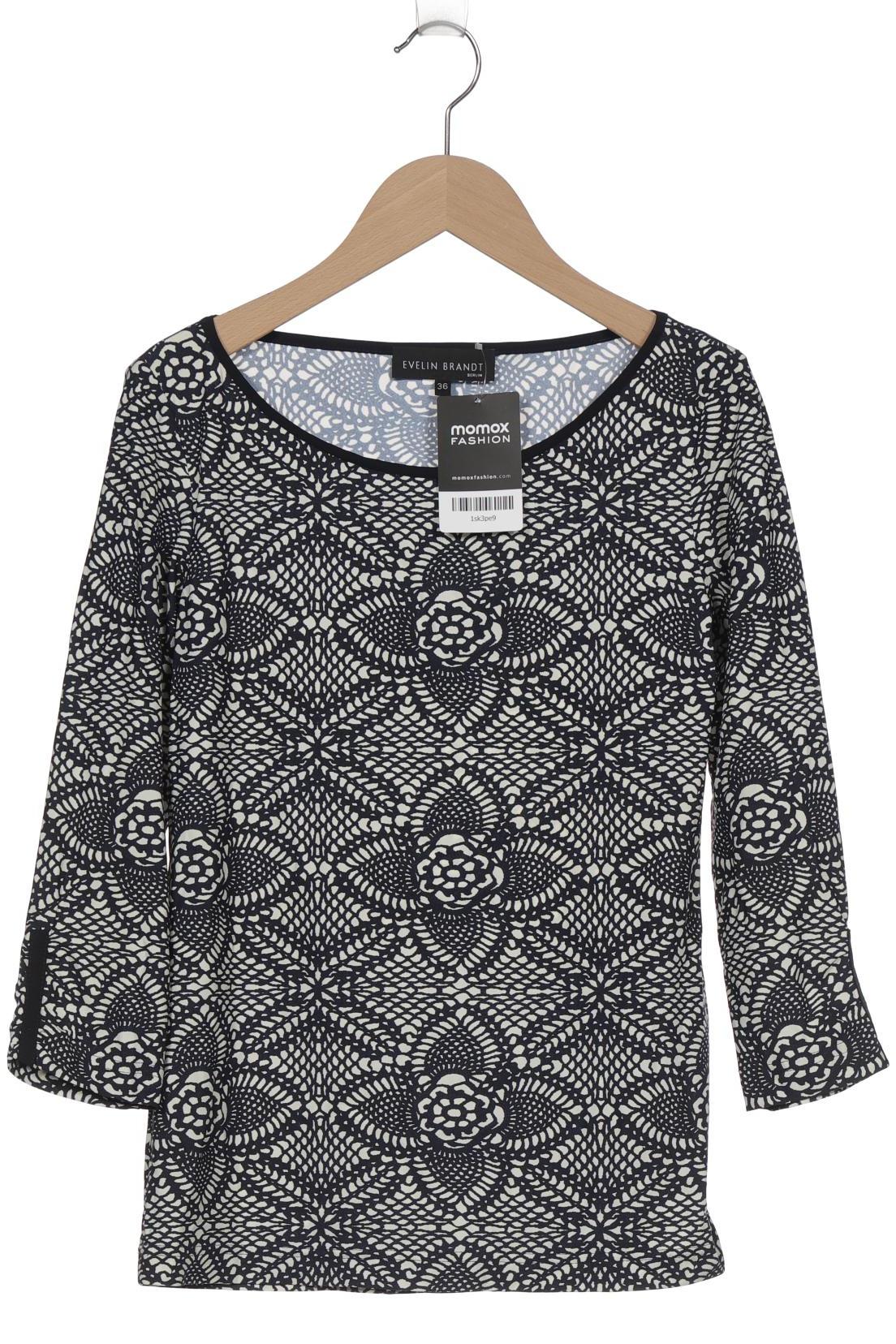 

EVELIN BRANDT BERLIN Damen Langarmshirt, marineblau