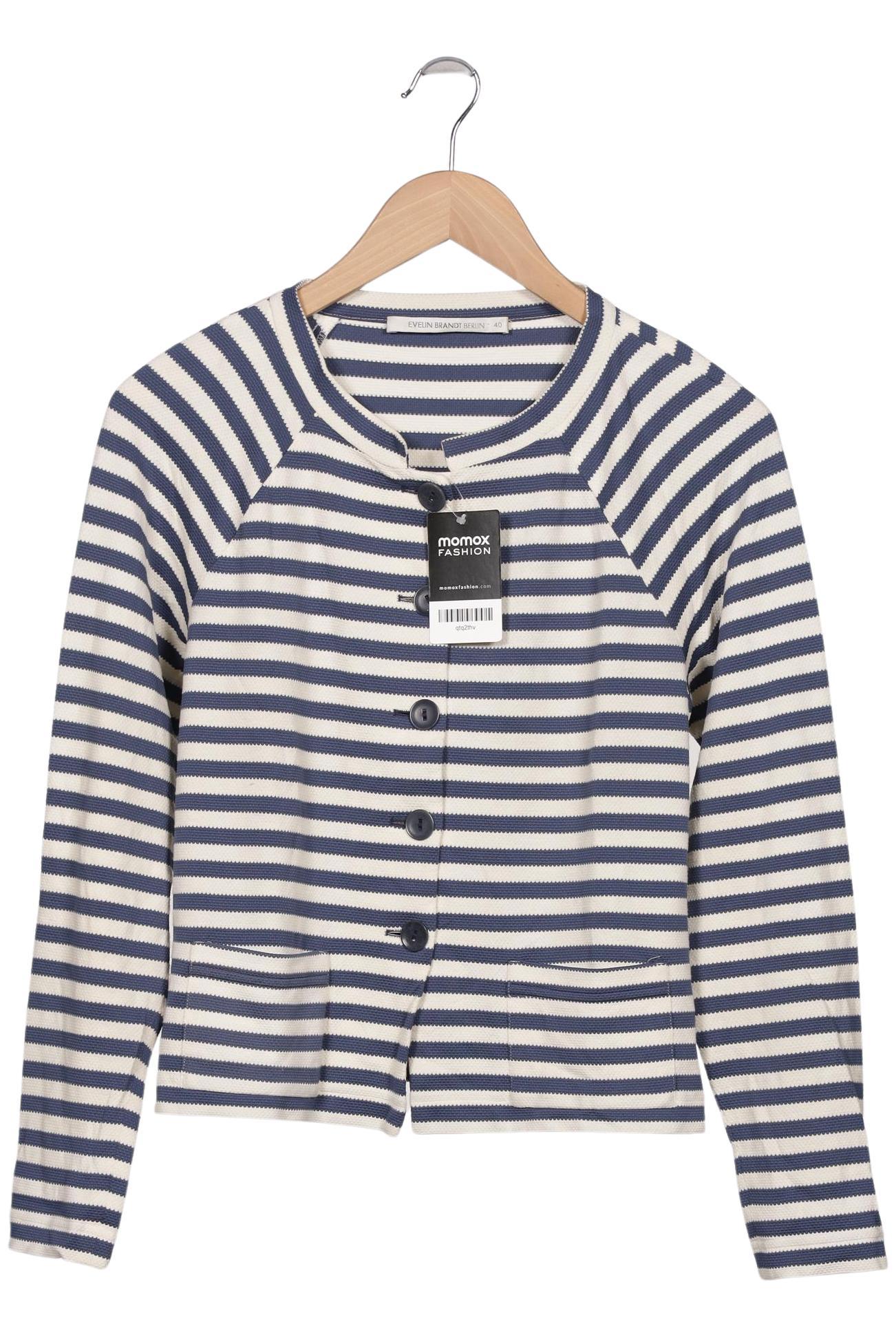 

Evelin Brandt Berlin Damen Strickjacke, blau, Gr. 40