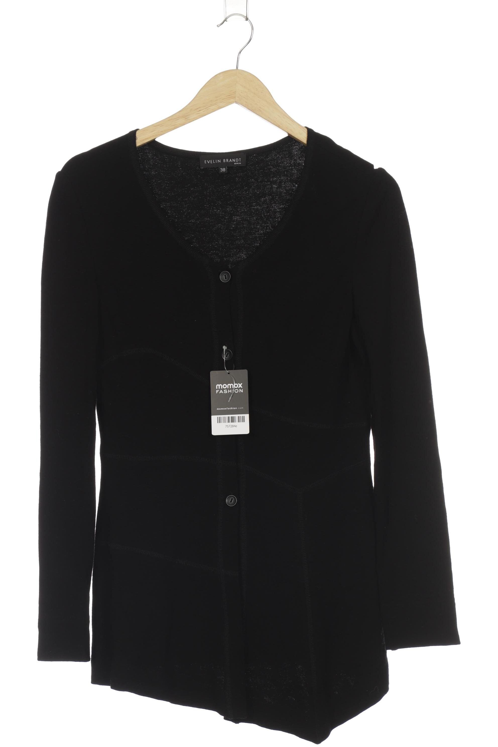 

Evelin Brandt Berlin Damen Strickjacke, schwarz, Gr. 38