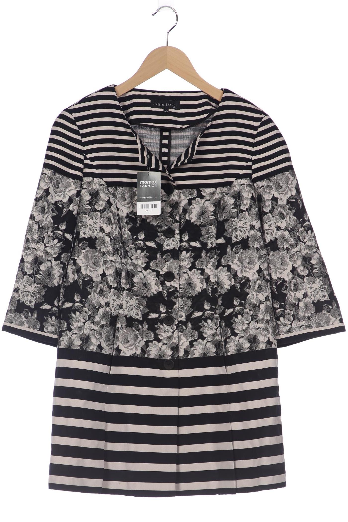 

Evelin Brandt Berlin Damen Mantel, schwarz, Gr. 40