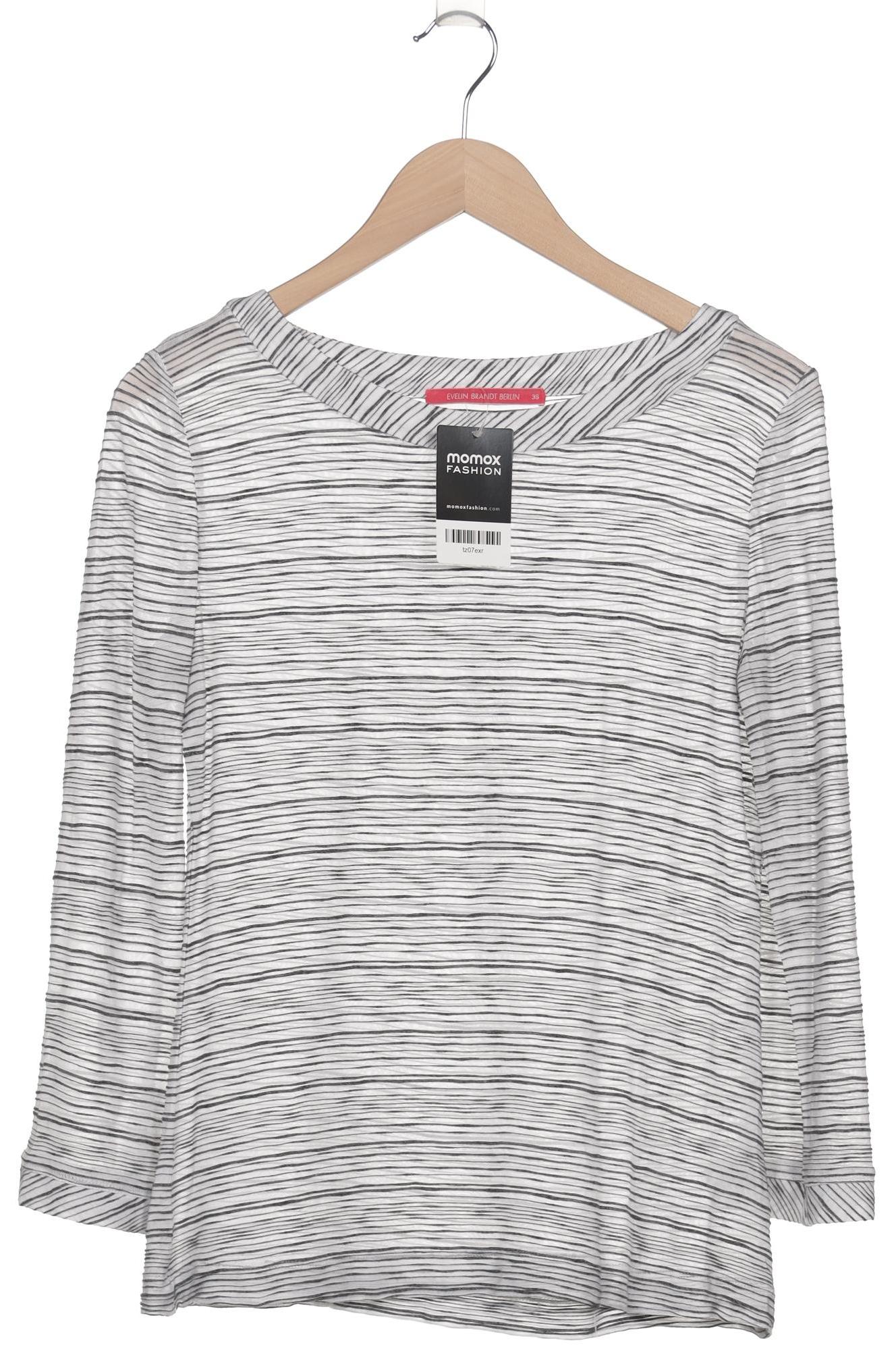

Evelin Brandt Berlin Damen Langarmshirt, grau, Gr. 36