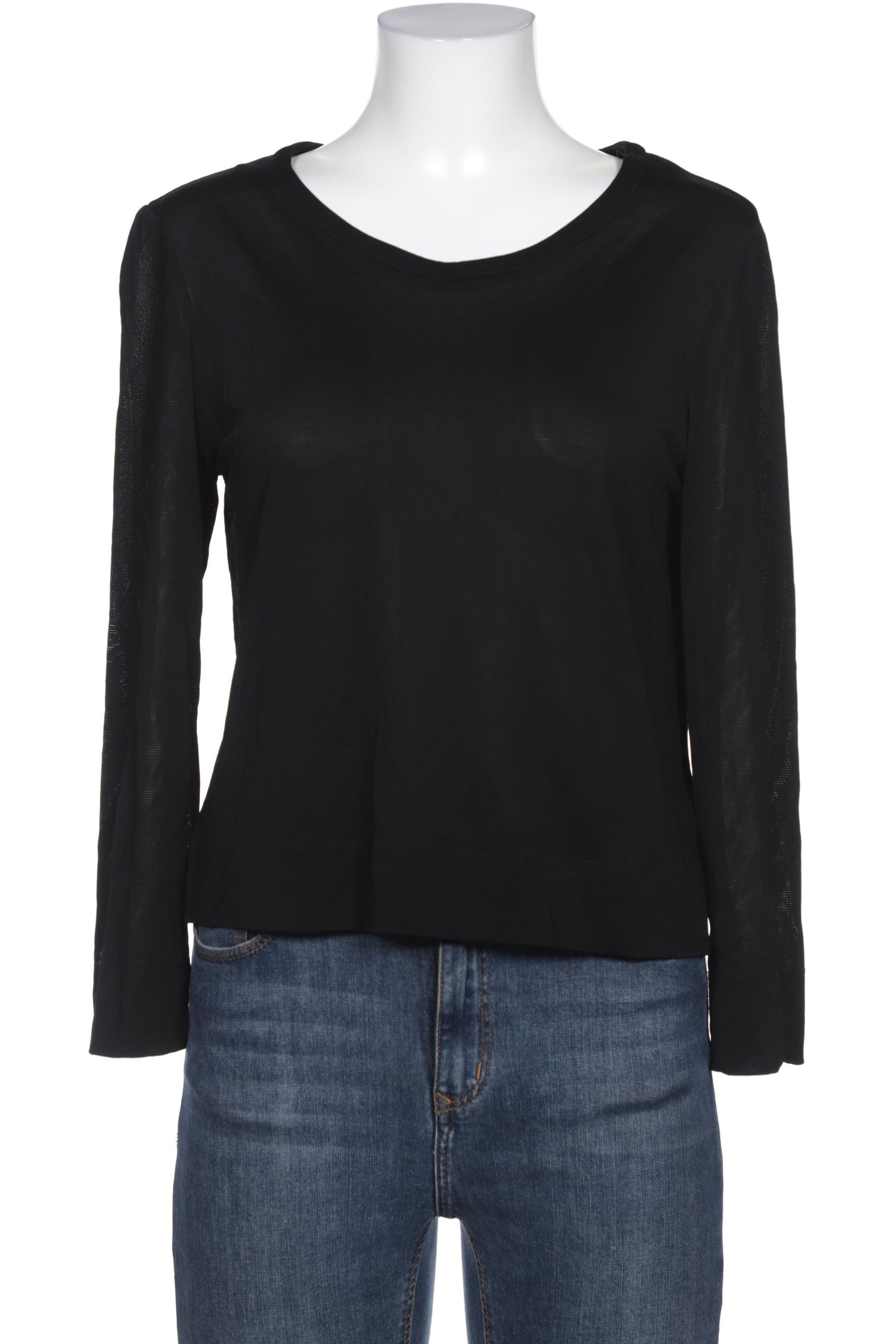 

Evelin Brandt Berlin Damen Langarmshirt, schwarz, Gr. 38
