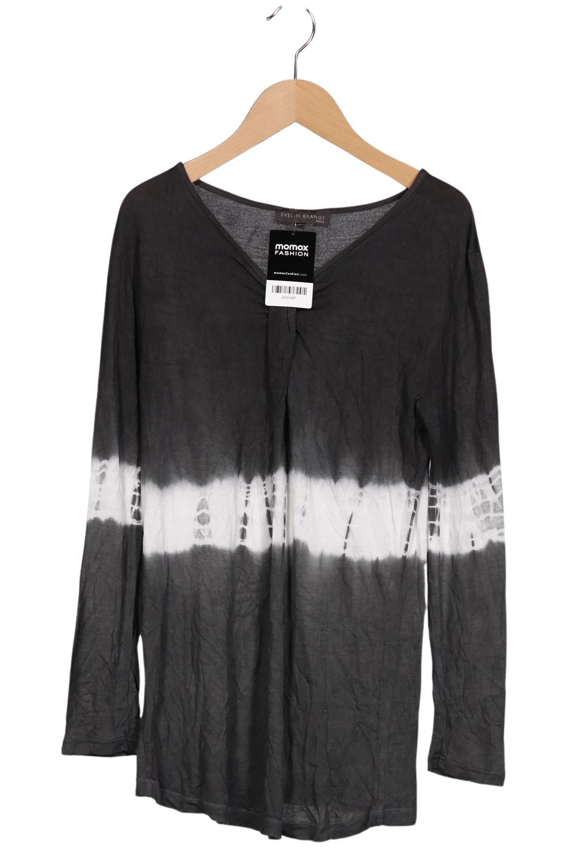 

Evelin Brandt Berlin Damen Langarmshirt, grau, Gr. 36