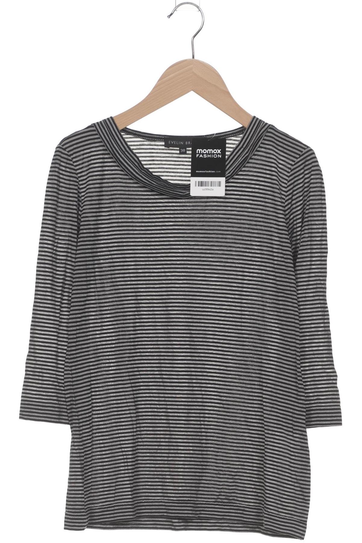 

Evelin Brandt Berlin Damen Langarmshirt, grau, Gr. 38