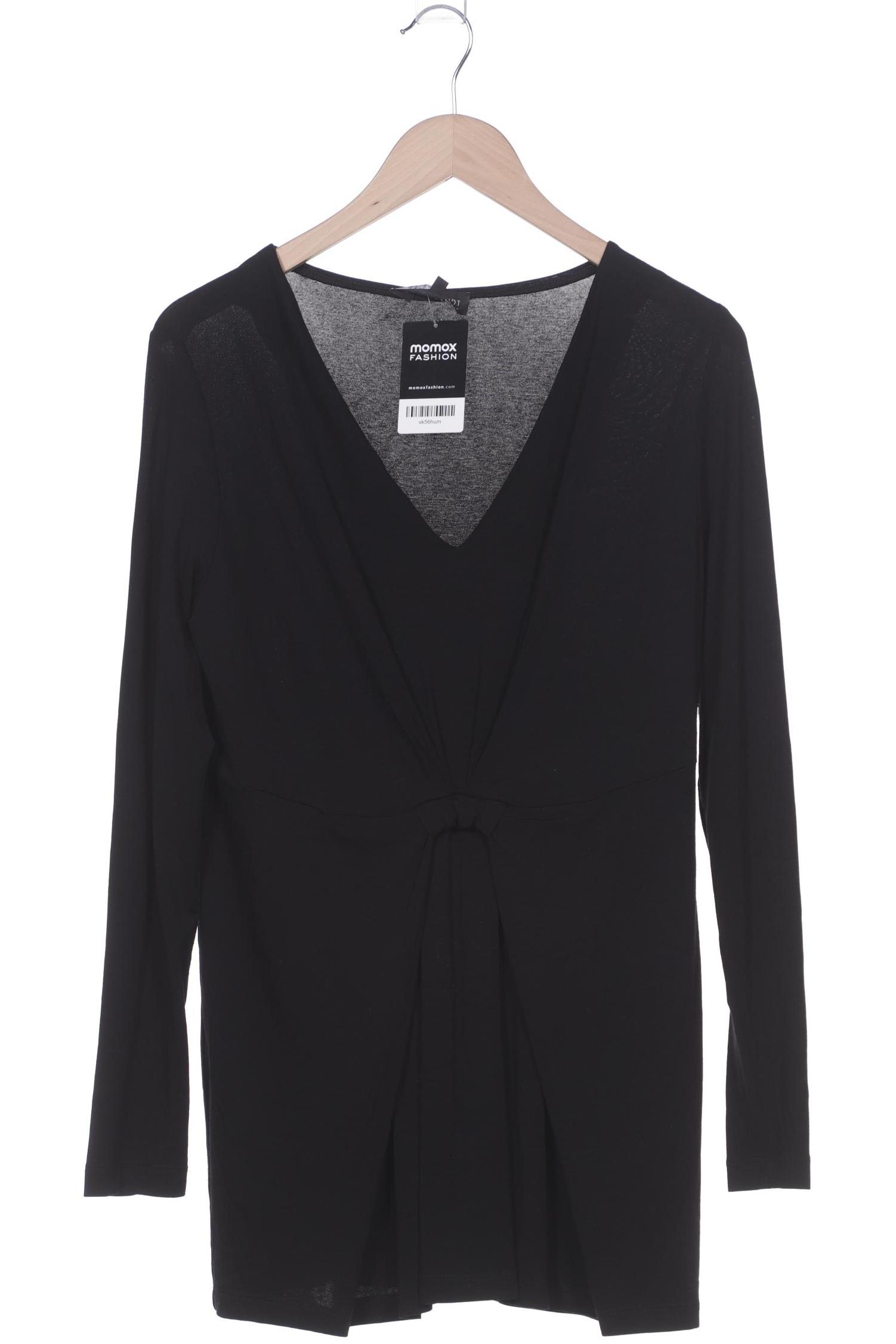 

Evelin Brandt Berlin Damen Langarmshirt, schwarz, Gr. 38