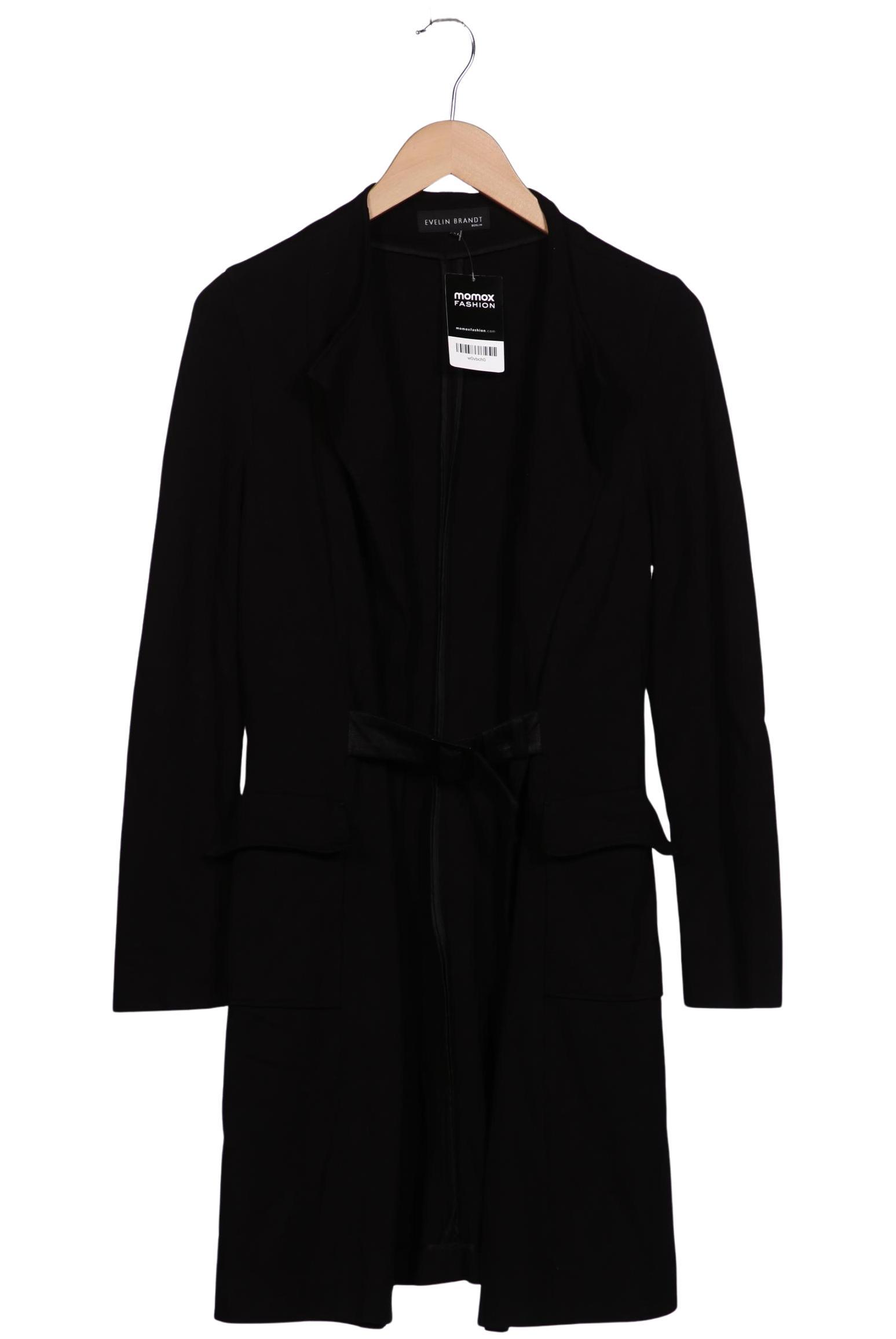 

Evelin Brandt Berlin Damen Mantel, schwarz, Gr. 34