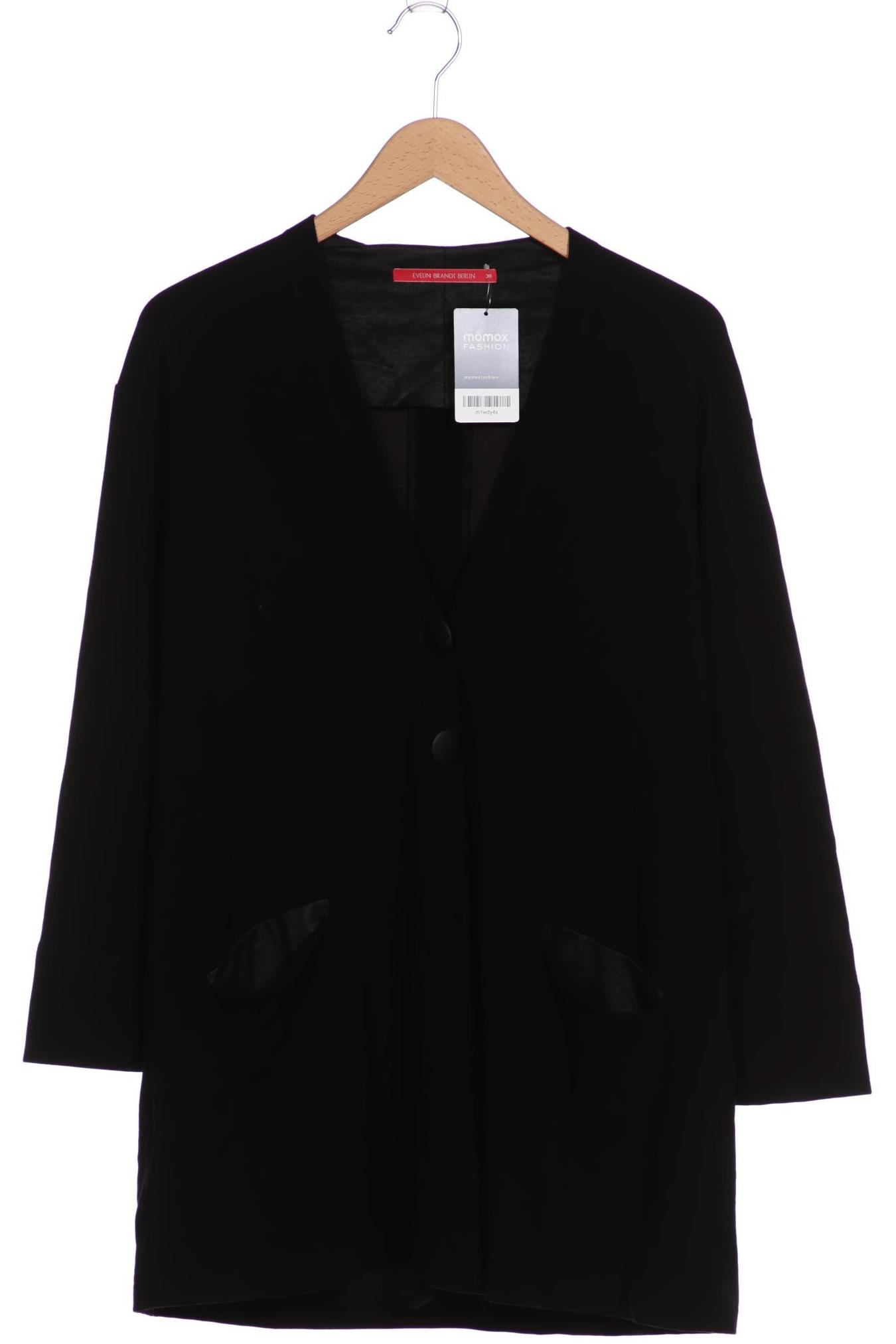 

Evelin Brandt Berlin Damen Strickjacke, schwarz, Gr. 38