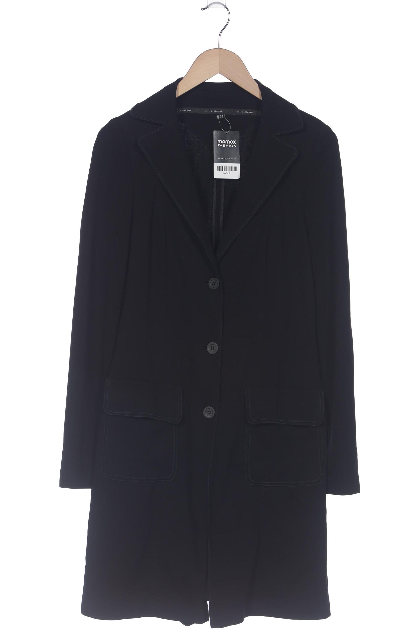 

Evelin Brandt Berlin Damen Mantel, schwarz, Gr. 38