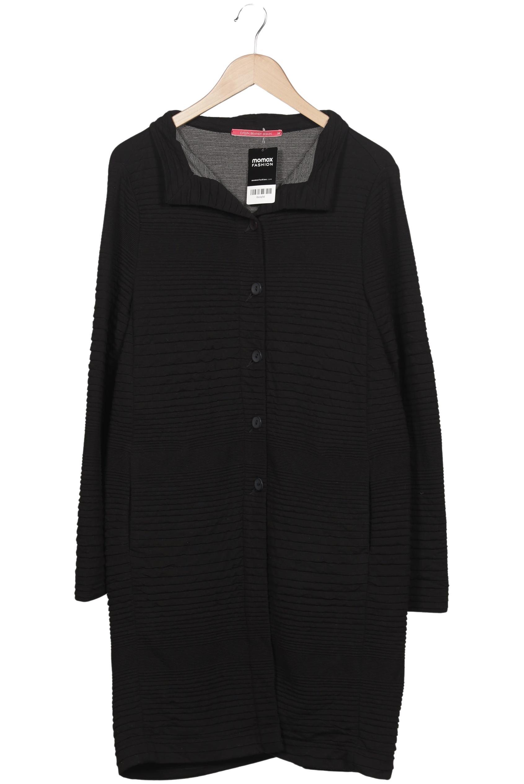 

Evelin Brandt Berlin Damen Strickjacke, schwarz, Gr. 38