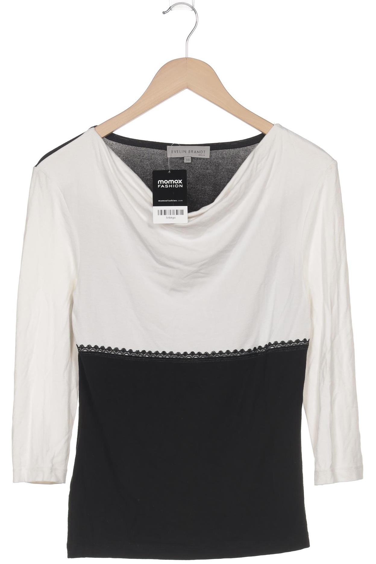 

Evelin Brandt Berlin Damen Langarmshirt, schwarz, Gr. 38